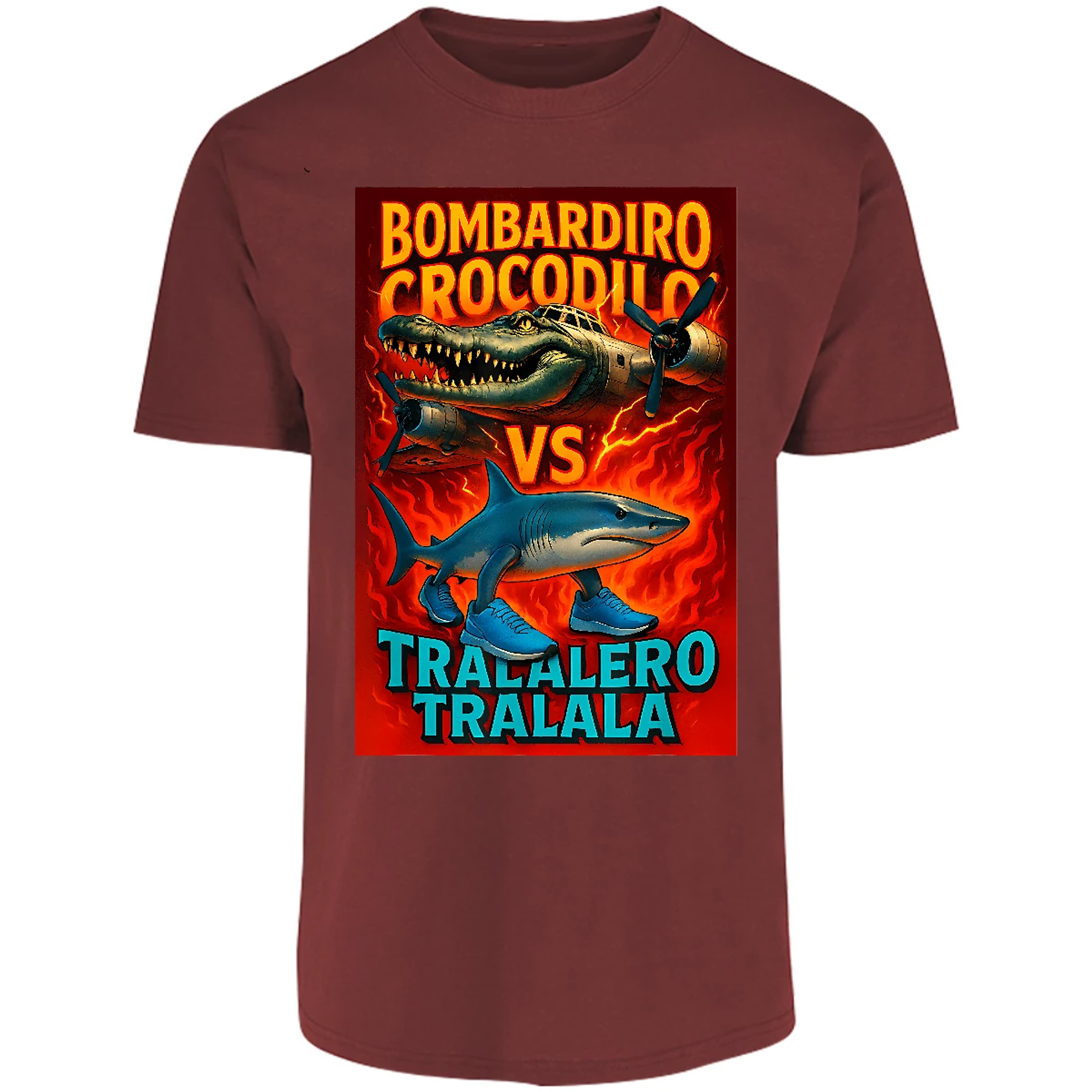 Playera Memes Bombardiro Crocodilo para Adulto 5
