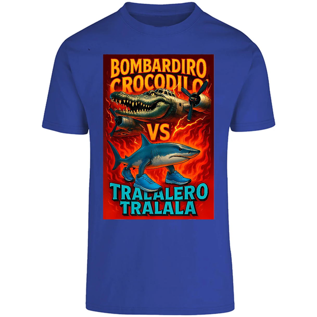 Playera Memes Bombardiro Crocodilo para Adulto 7