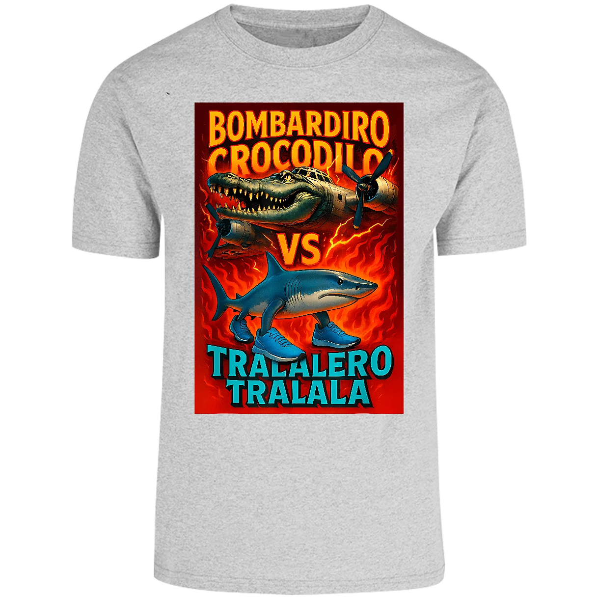 Playera Memes Bombardiro Crocodilo para Adulto 9