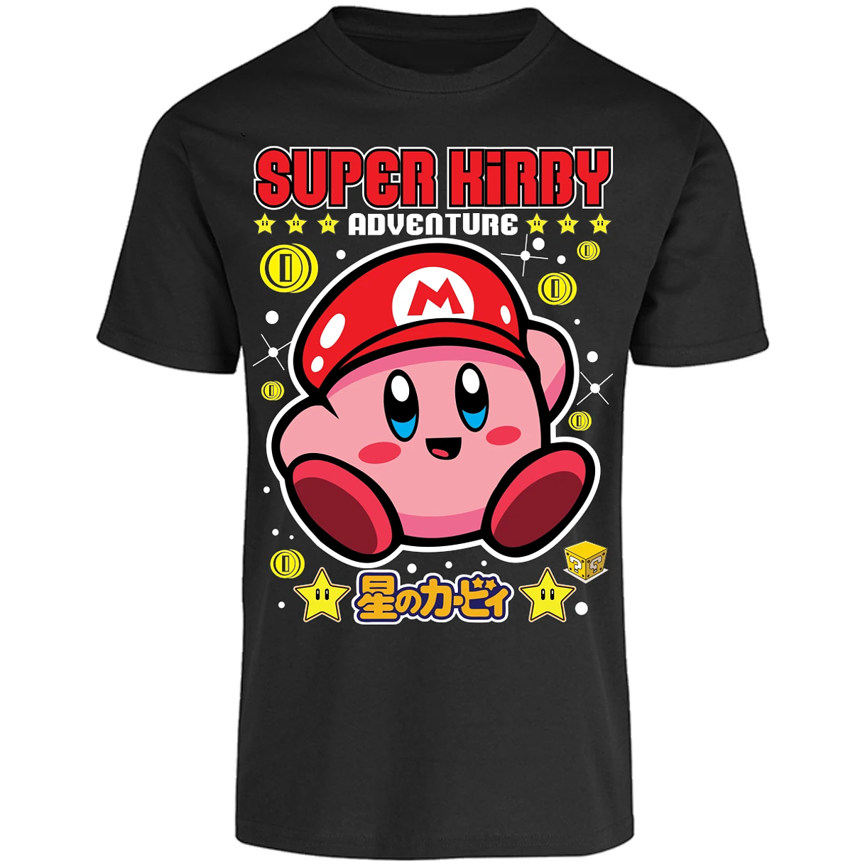 Playera Kirby Super Kirby para Adulto 27