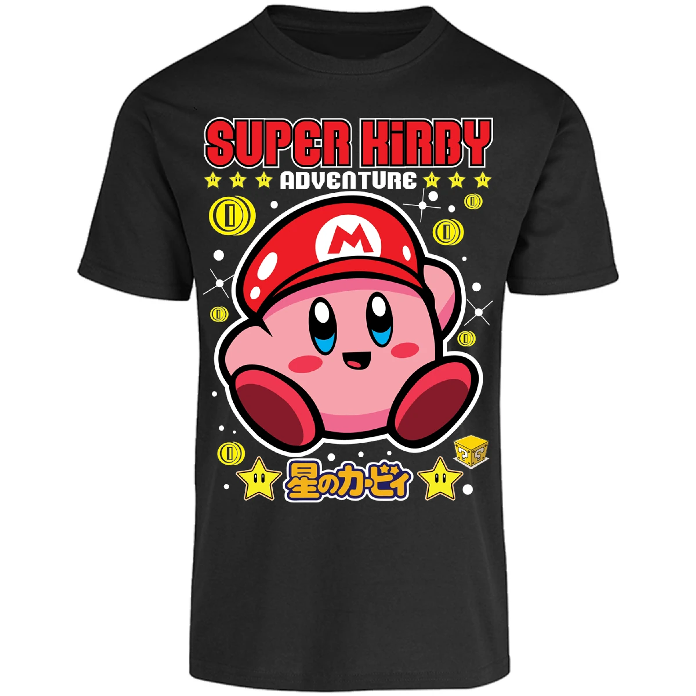 Playera Kirby Super Kirby para Adulto 27