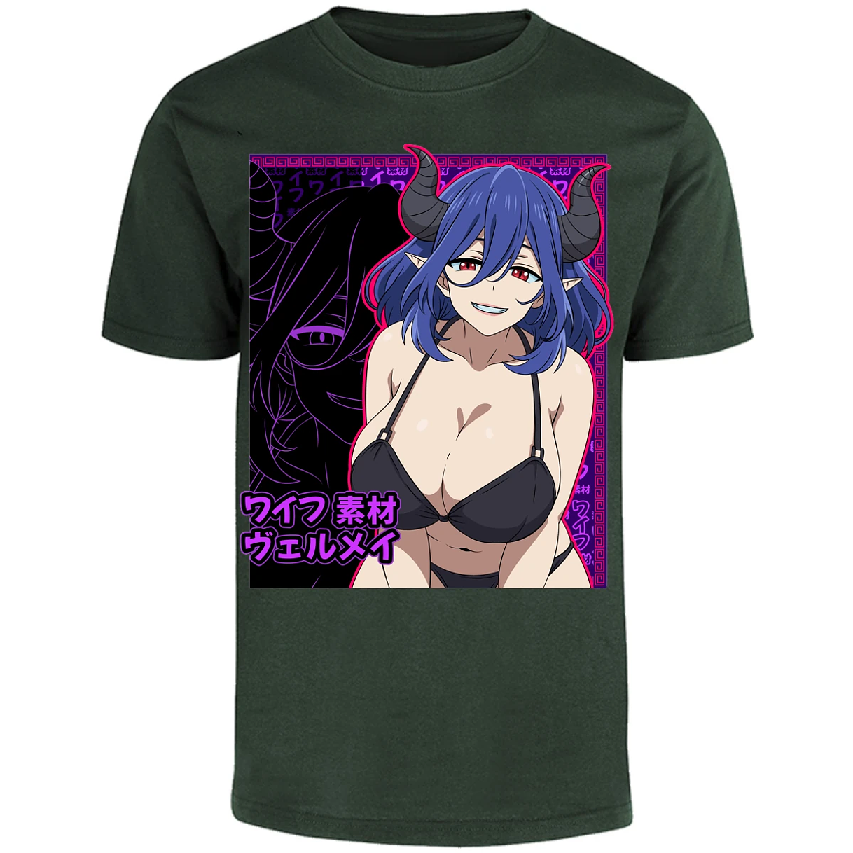 Playera Kinsou No Vermeil Vermeil Waifu para Adulto 3