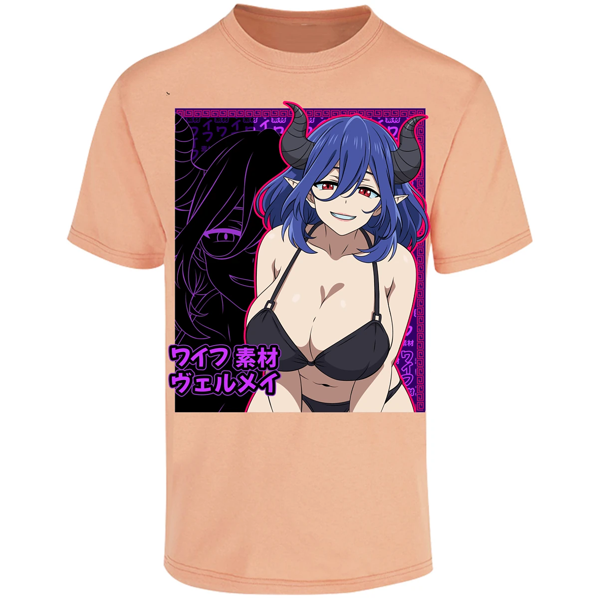 Playera Kinsou No Vermeil Vermeil Waifu para Adulto 6