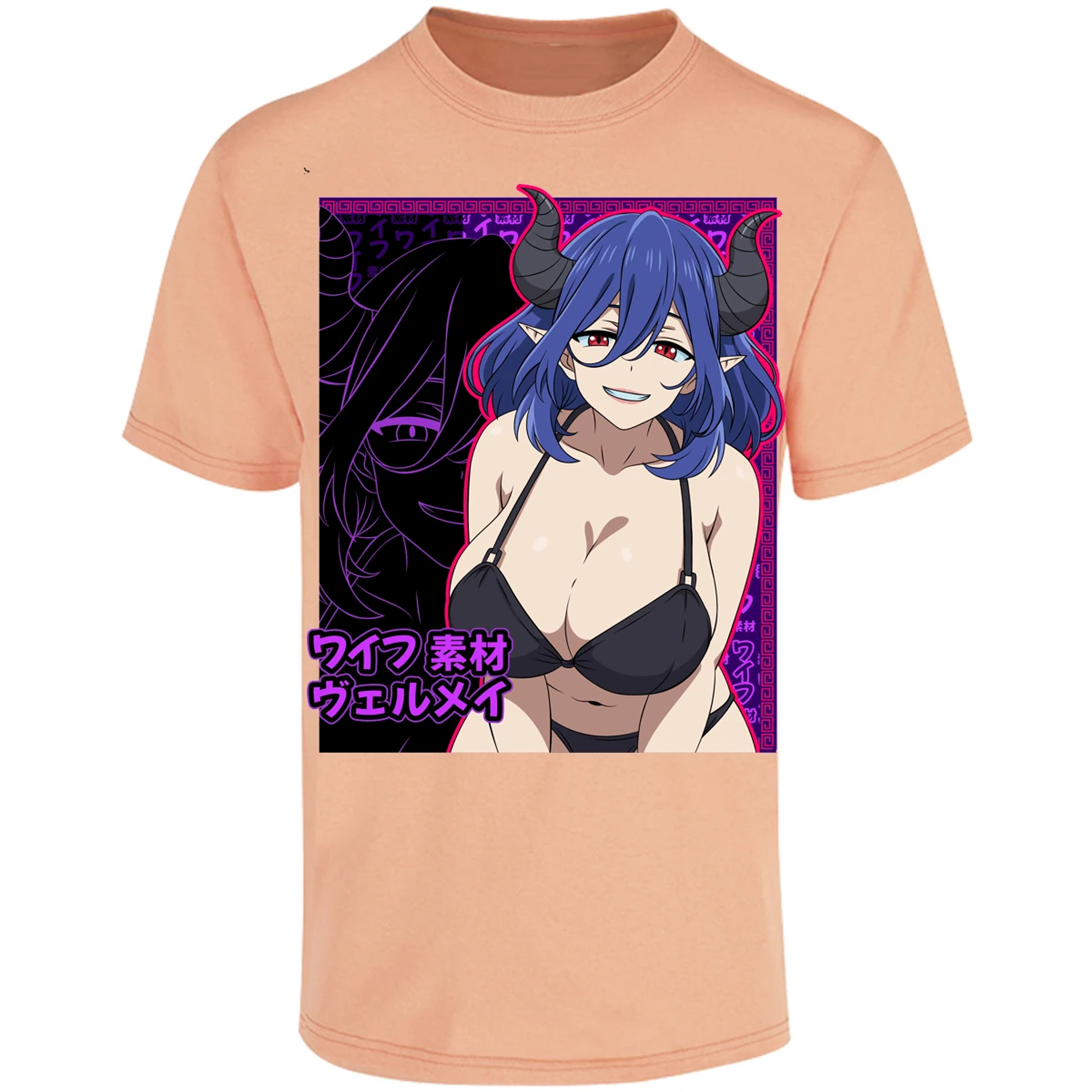 Playera Kinsou No Vermeil Vermeil Waifu para Adulto 6