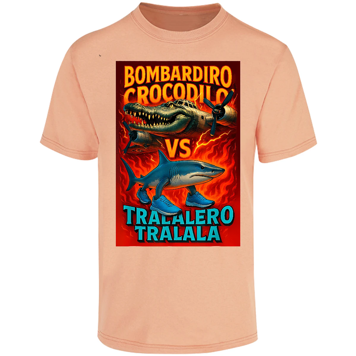 Playera Memes Bombardiro Crocodilo para Adulto 15