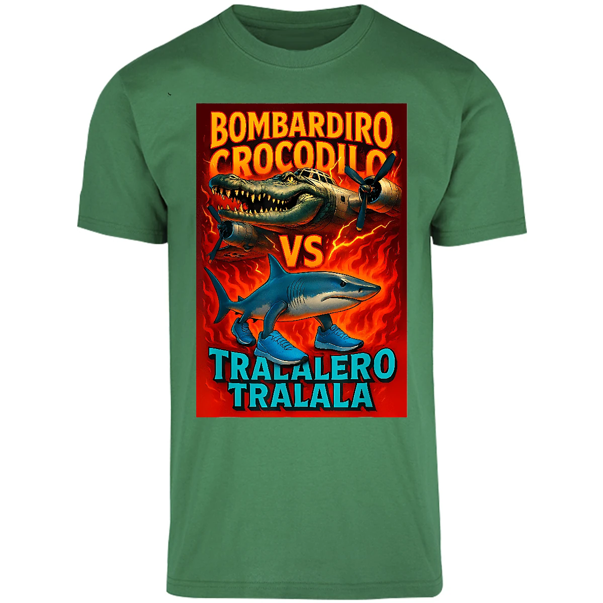 Playera Memes Bombardiro Crocodilo para Adulto 16