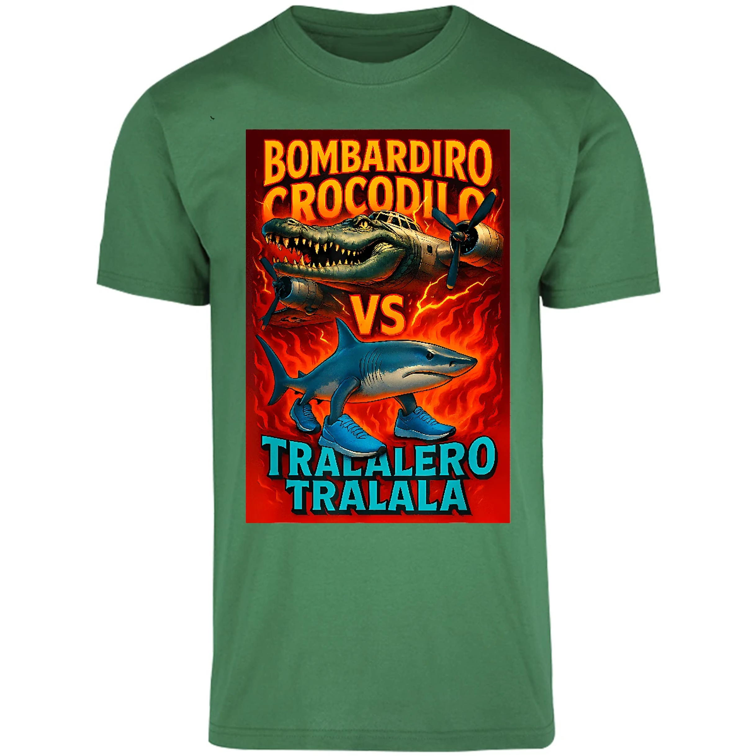 Playera Memes Bombardiro Crocodilo para Adulto 16