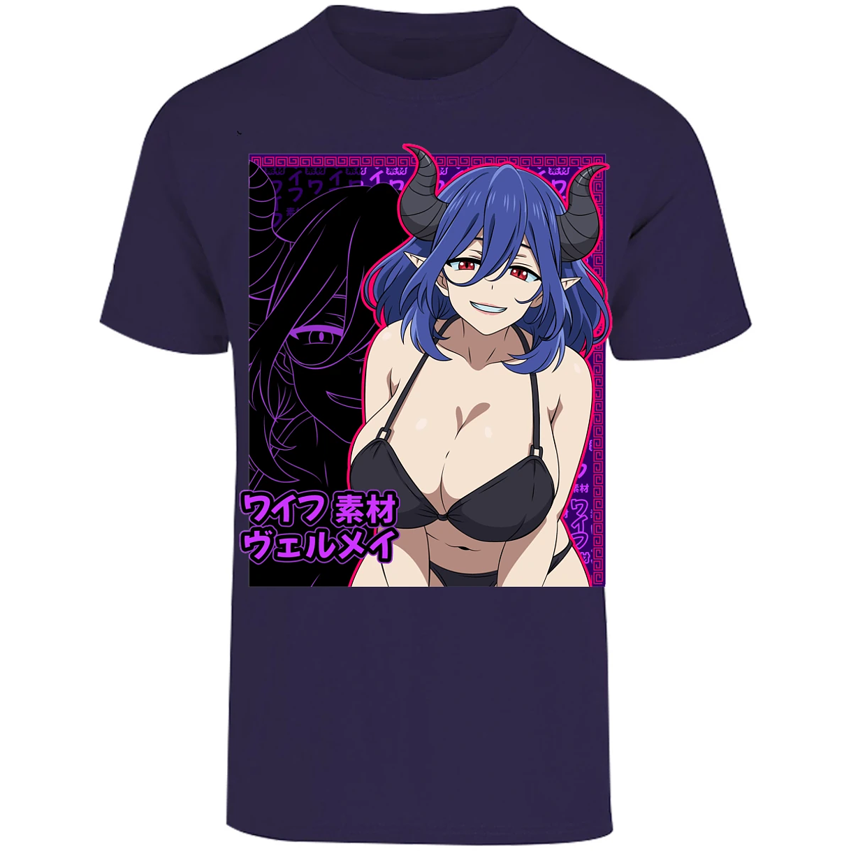Playera Kinsou No Vermeil Vermeil Waifu para Adulto 9