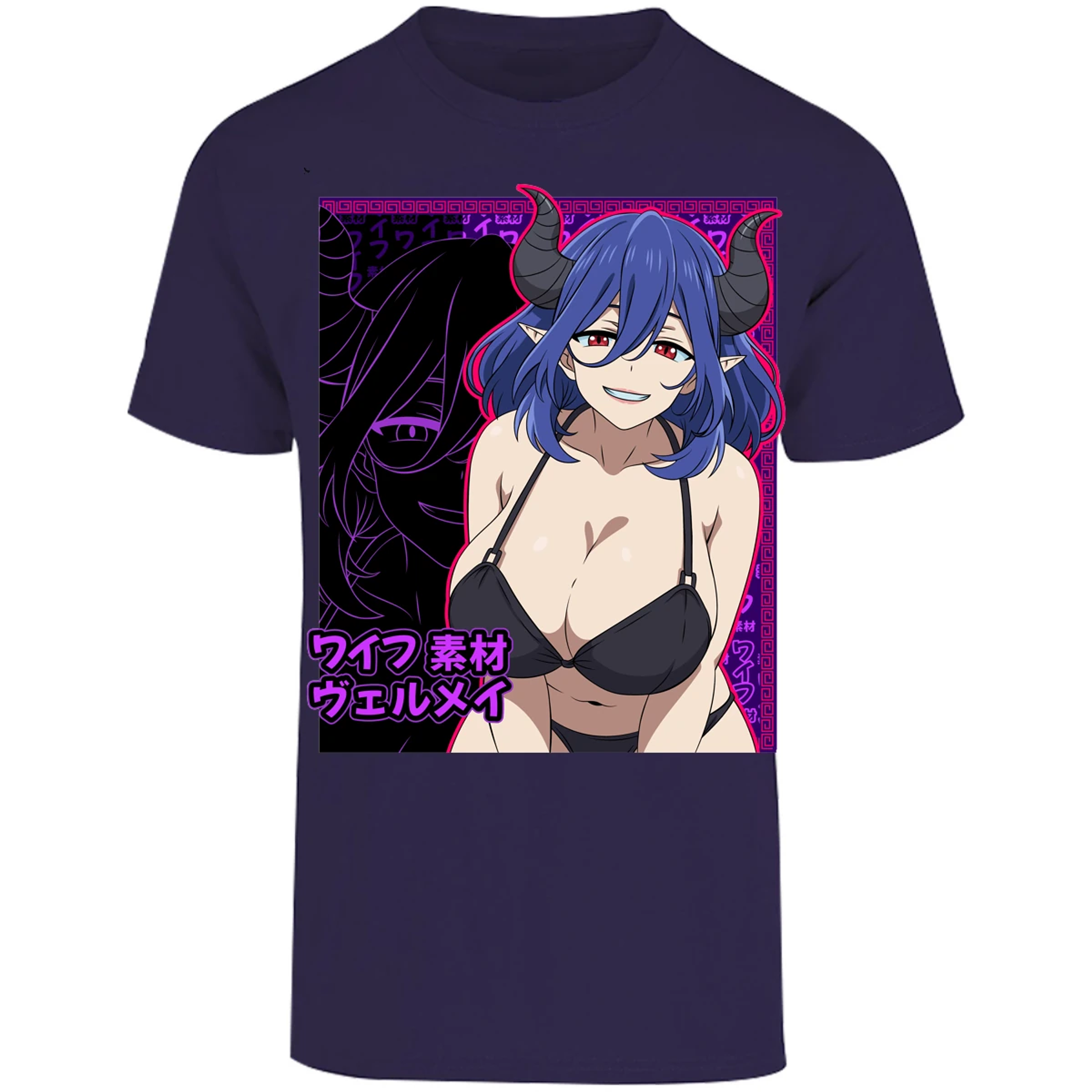 Playera Kinsou No Vermeil Vermeil Waifu para Adulto 9