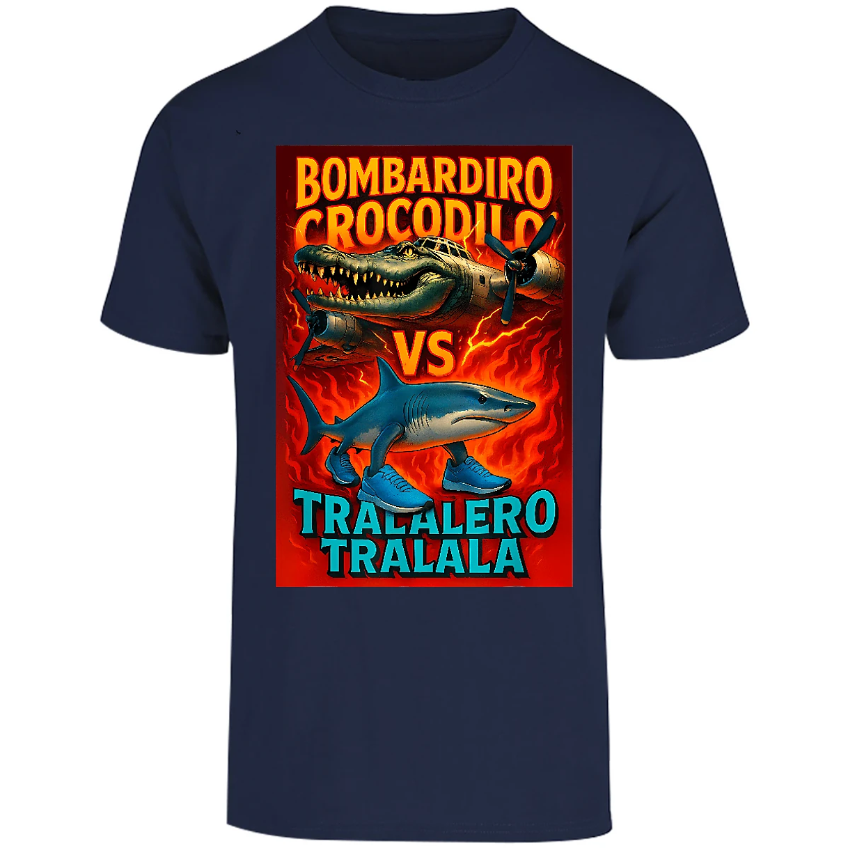 Playera Memes Bombardiro Crocodilo para Adulto 18