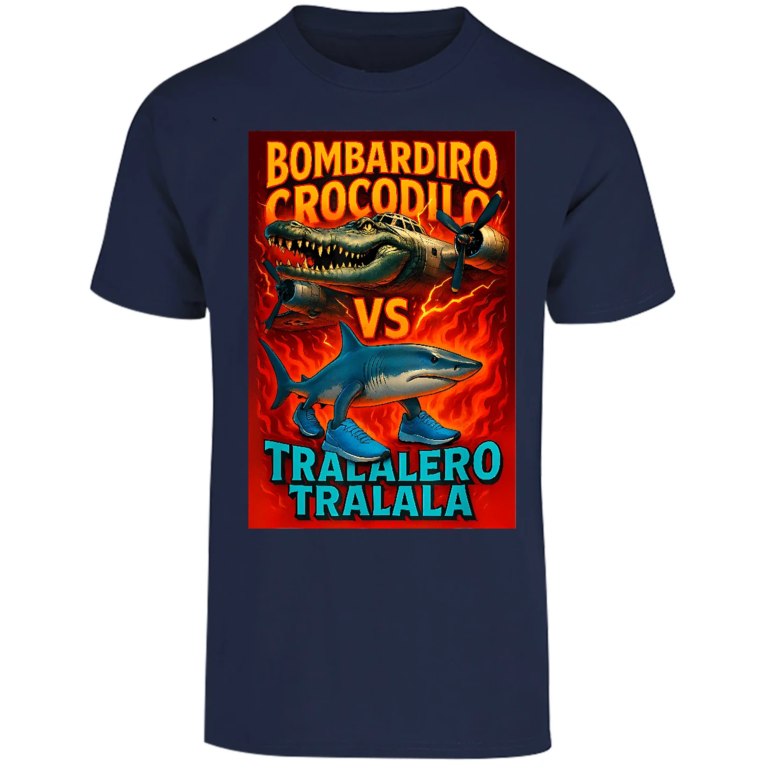 Playera Memes Bombardiro Crocodilo para Adulto 18