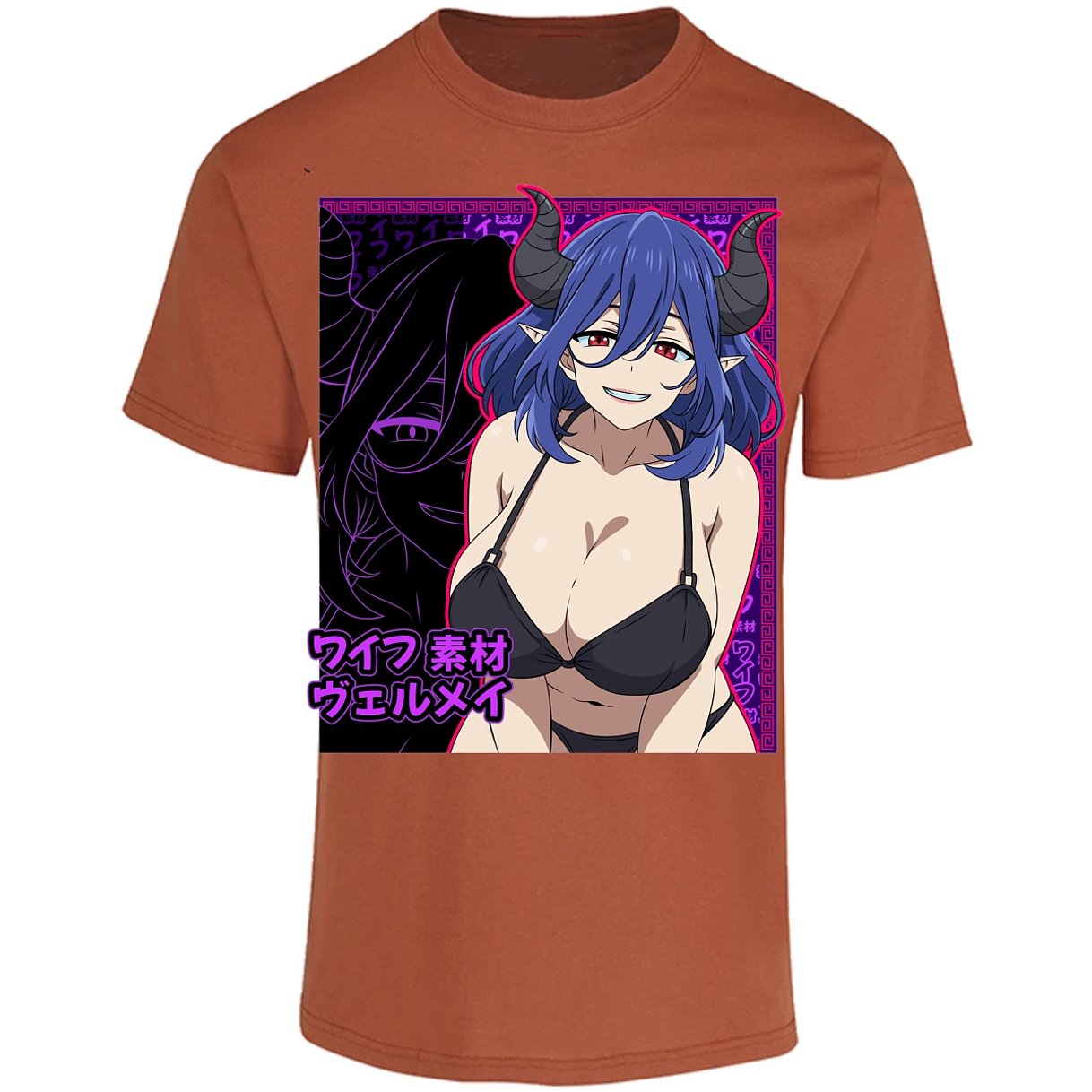 Playera Kinsou No Vermeil Vermeil Waifu para Adulto 10