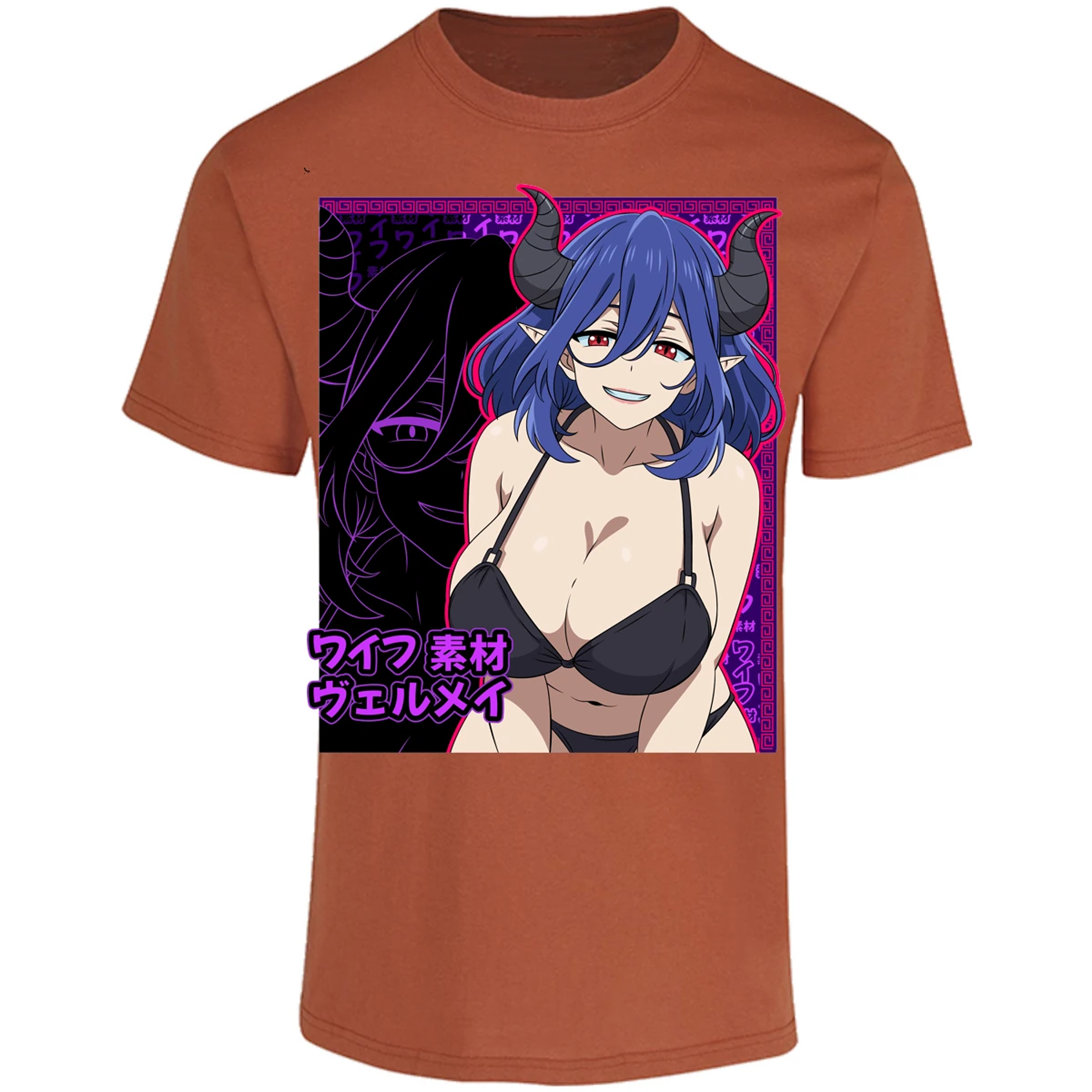 Playera Kinsou No Vermeil Vermeil Waifu para Adulto 10