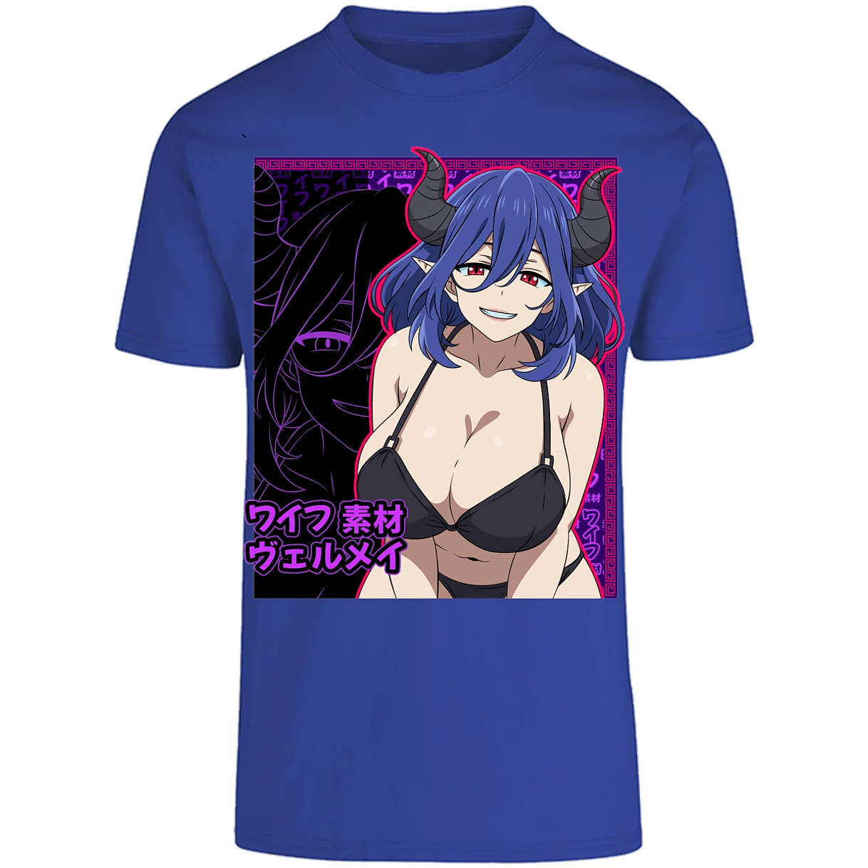 Playera Kinsou No Vermeil Vermeil Waifu para Adulto 11