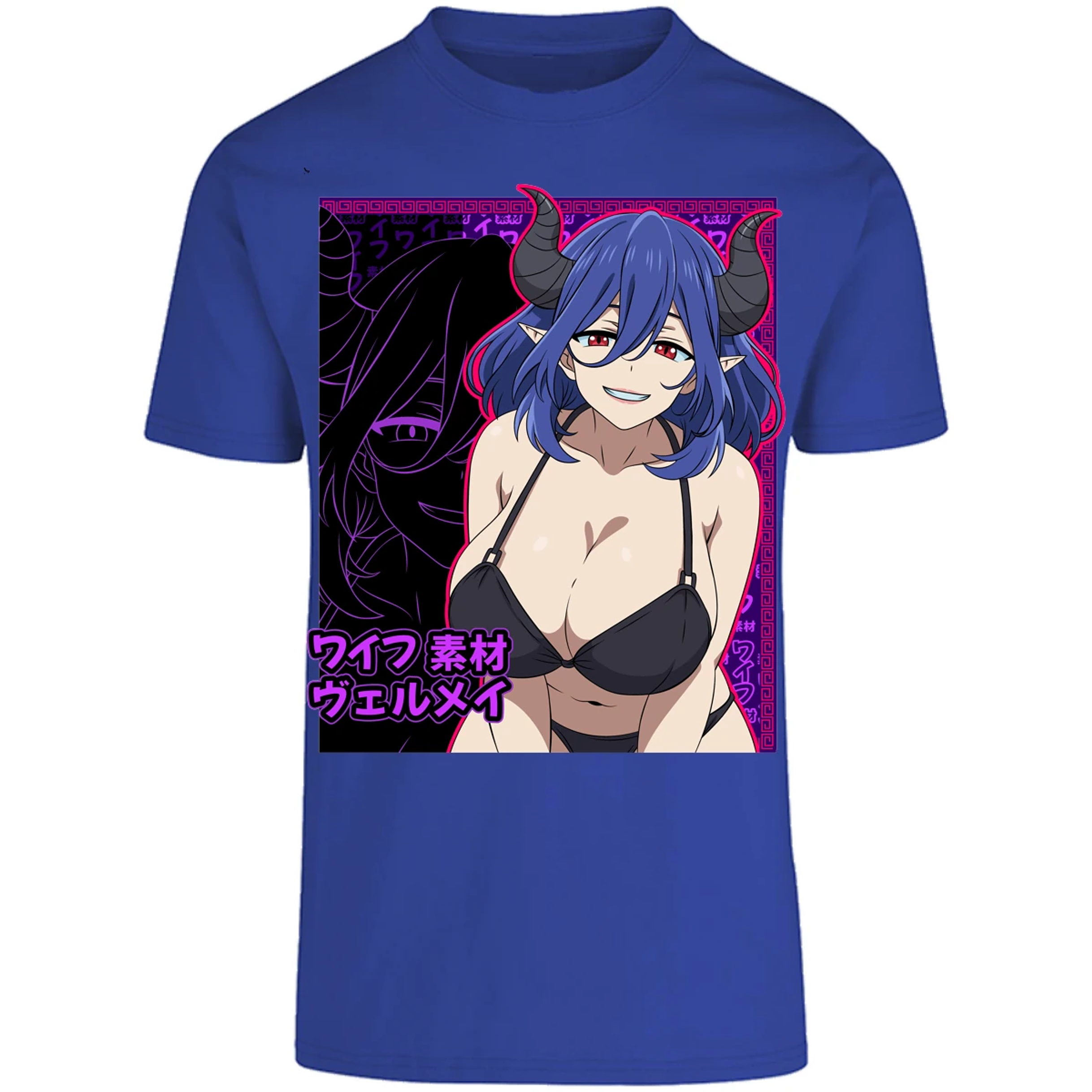 Playera Kinsou No Vermeil Vermeil Waifu para Adulto 11