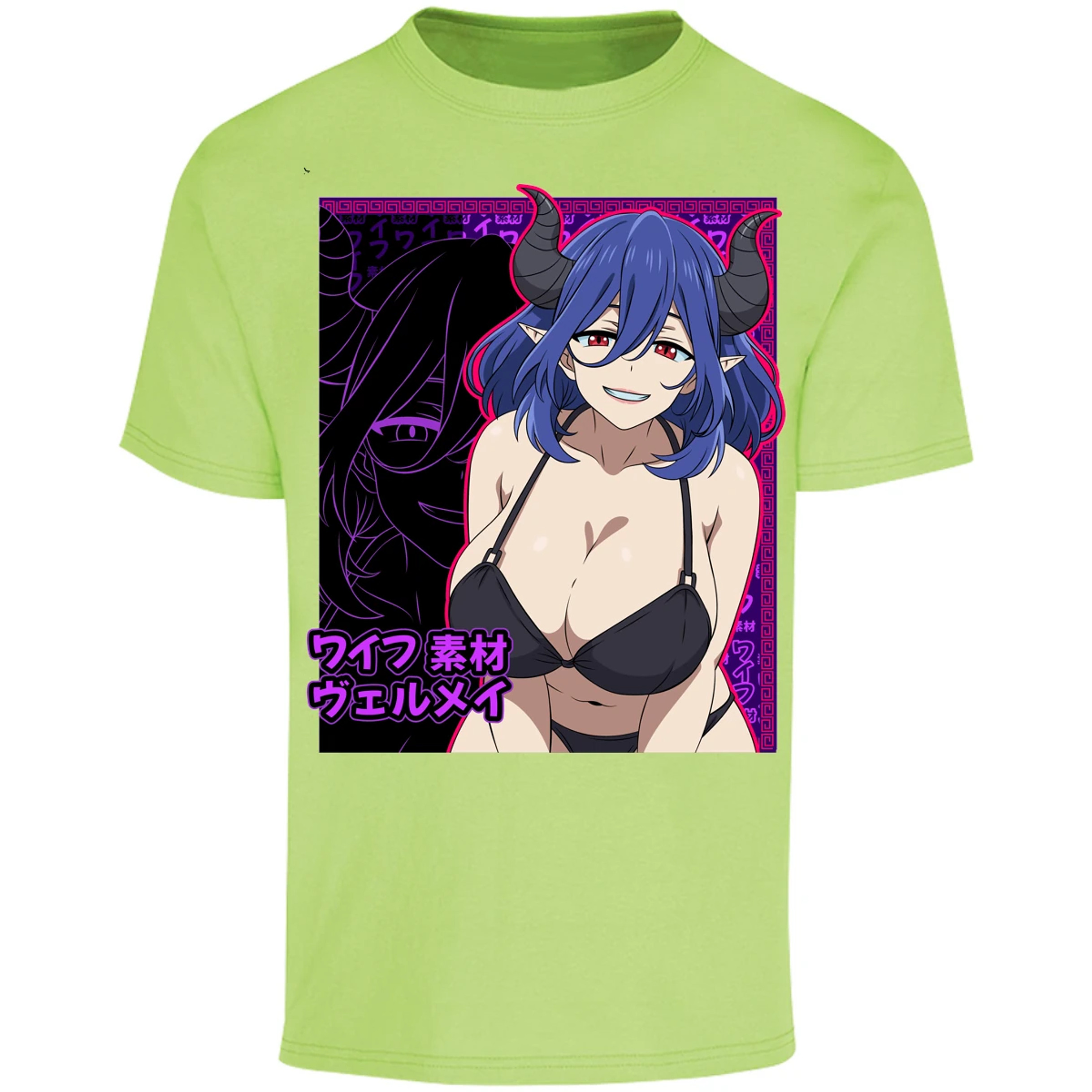 Playera Kinsou No Vermeil Vermeil Waifu para Adulto 12