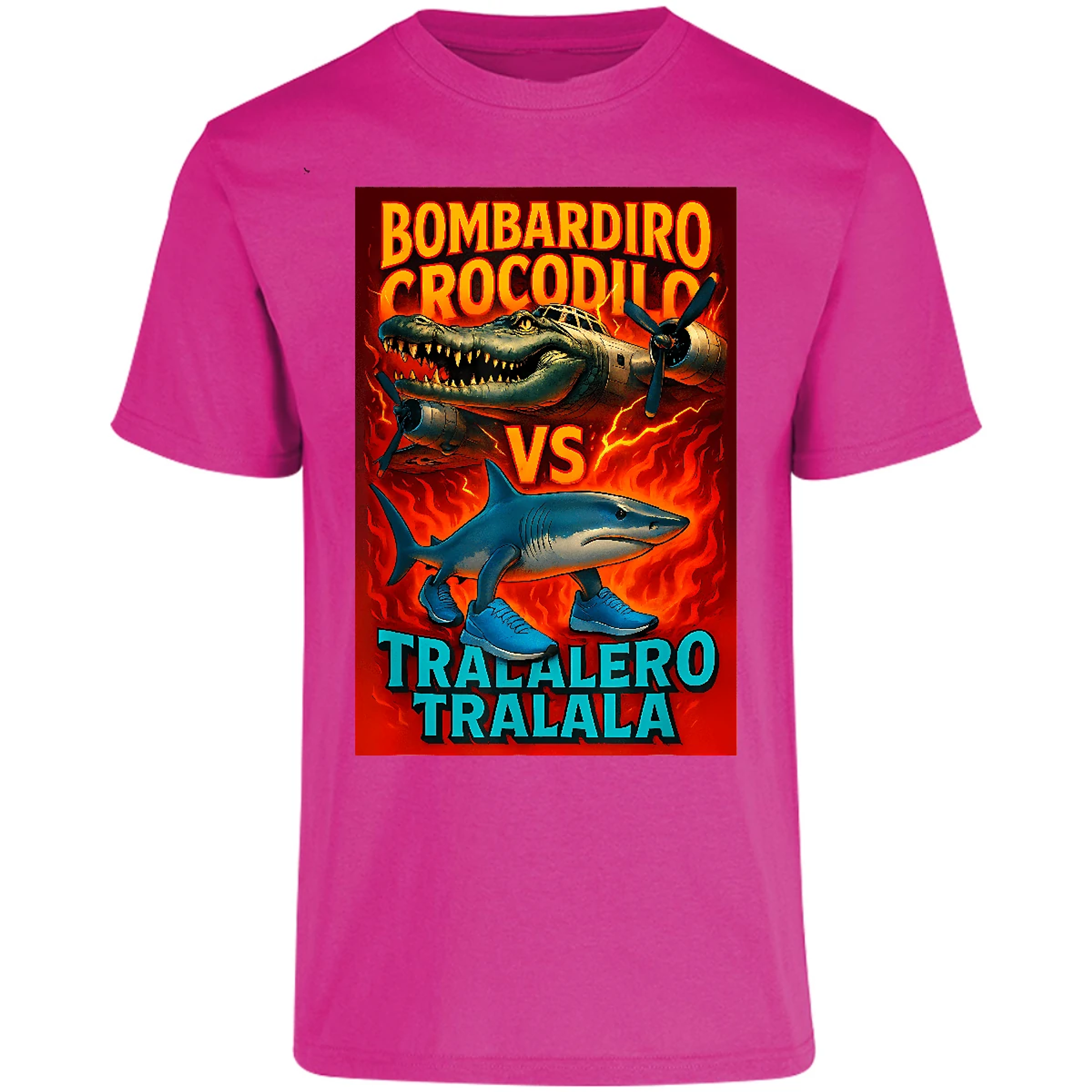 Playera Memes Bombardiro Crocodilo para Adulto 23