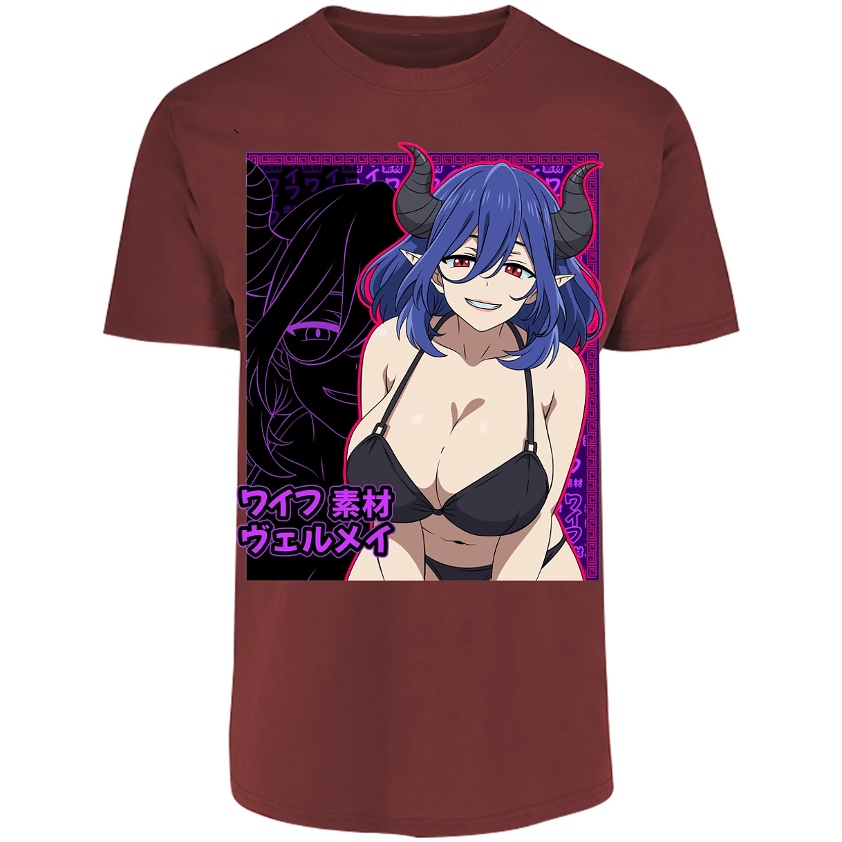 Playera Kinsou No Vermeil Vermeil Waifu para Adulto 14