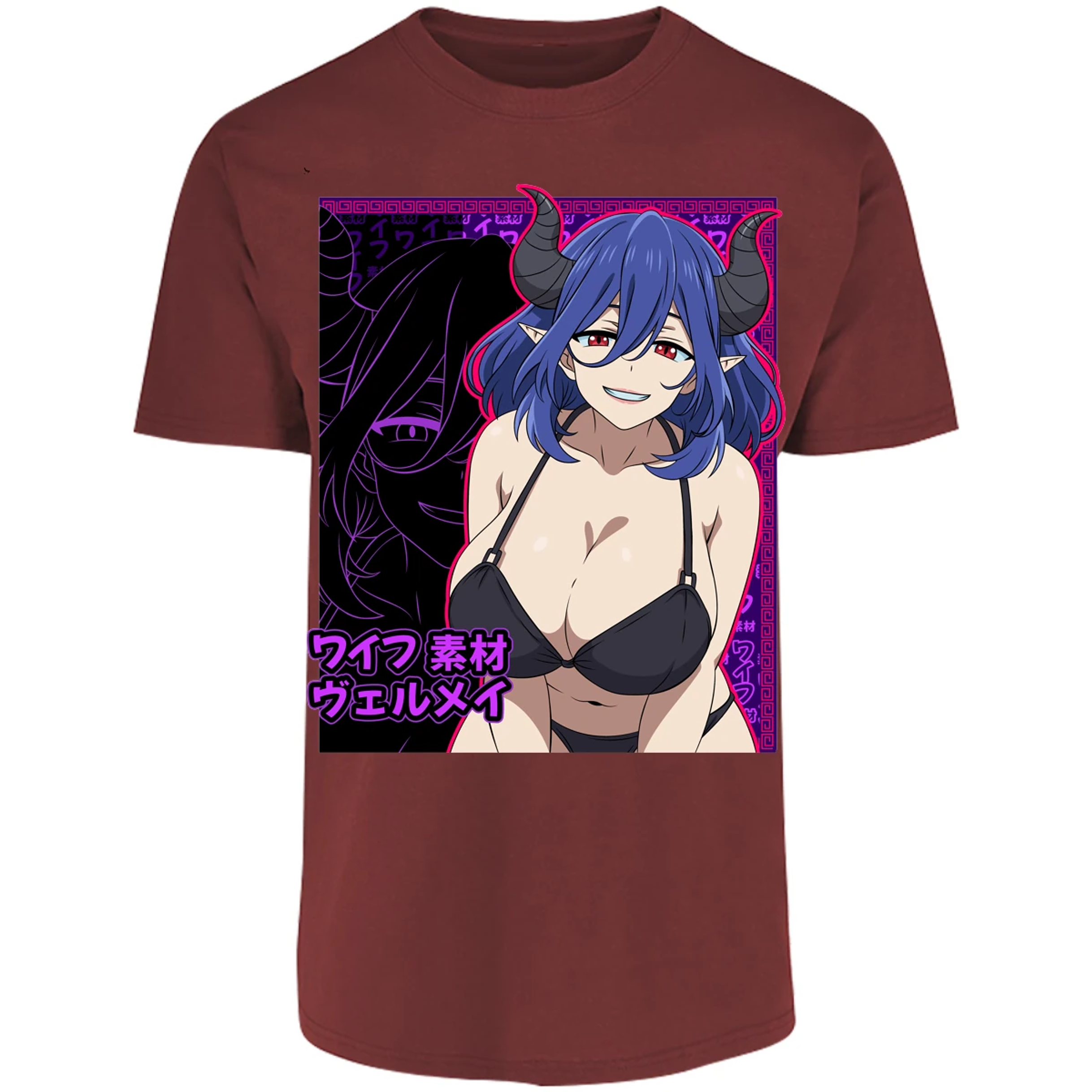 Playera Kinsou No Vermeil Vermeil Waifu para Adulto 14