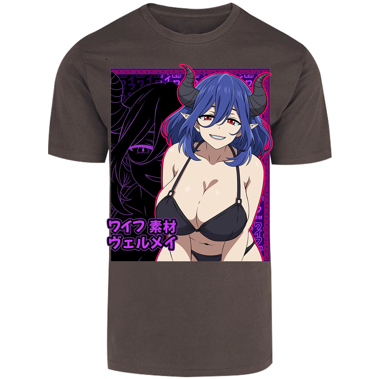 Playera Kinsou No Vermeil Vermeil Waifu para Adulto 16