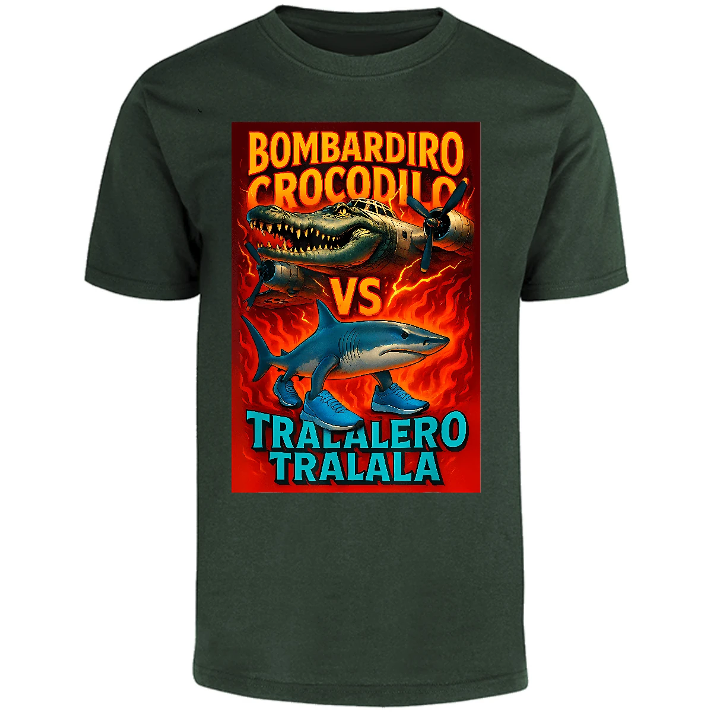 Playera Memes Bombardiro Crocodilo para Adulto 26