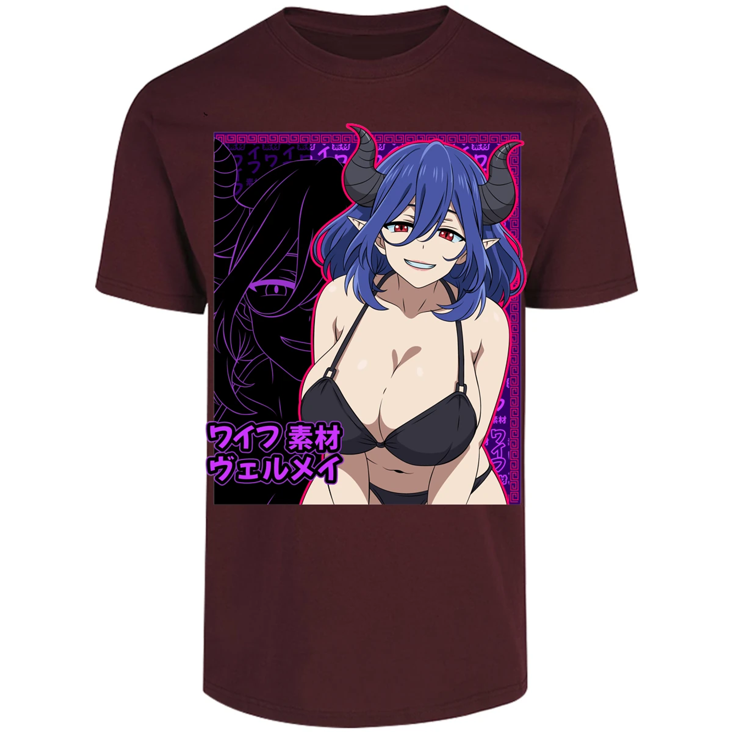 Playera Kinsou No Vermeil Vermeil Waifu para Adulto 18