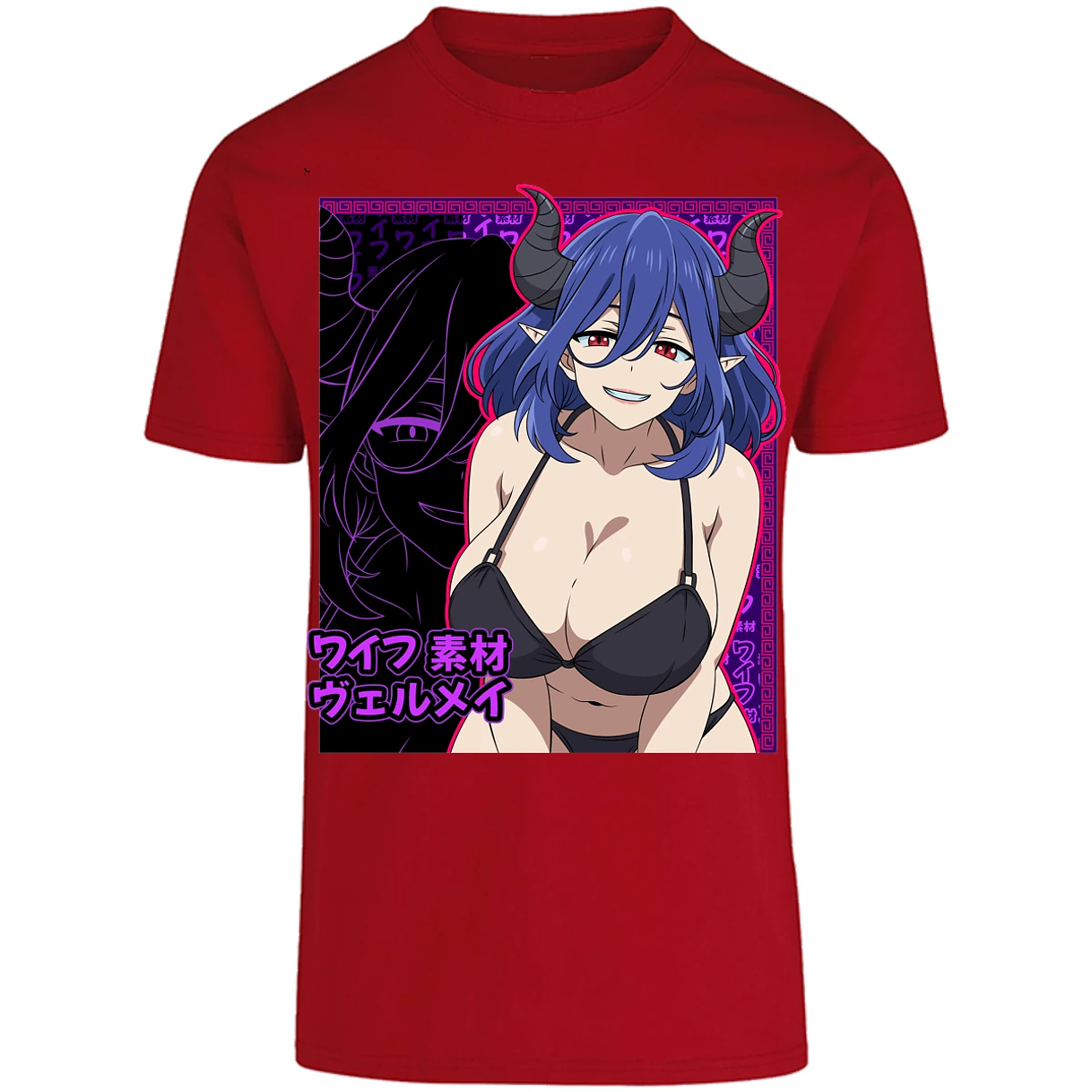Playera Kinsou No Vermeil Vermeil Waifu para Adulto 20