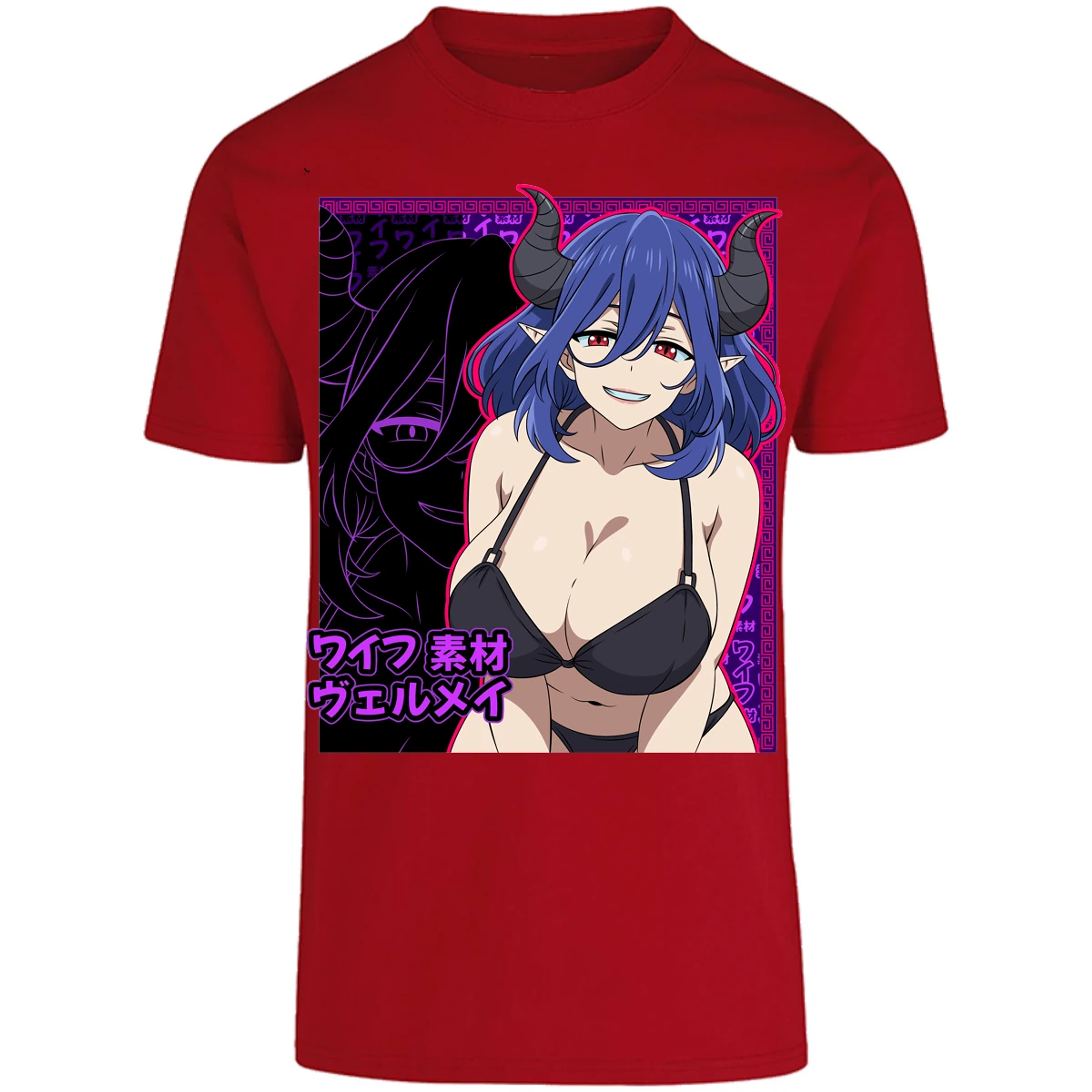 Playera Kinsou No Vermeil Vermeil Waifu para Adulto 20