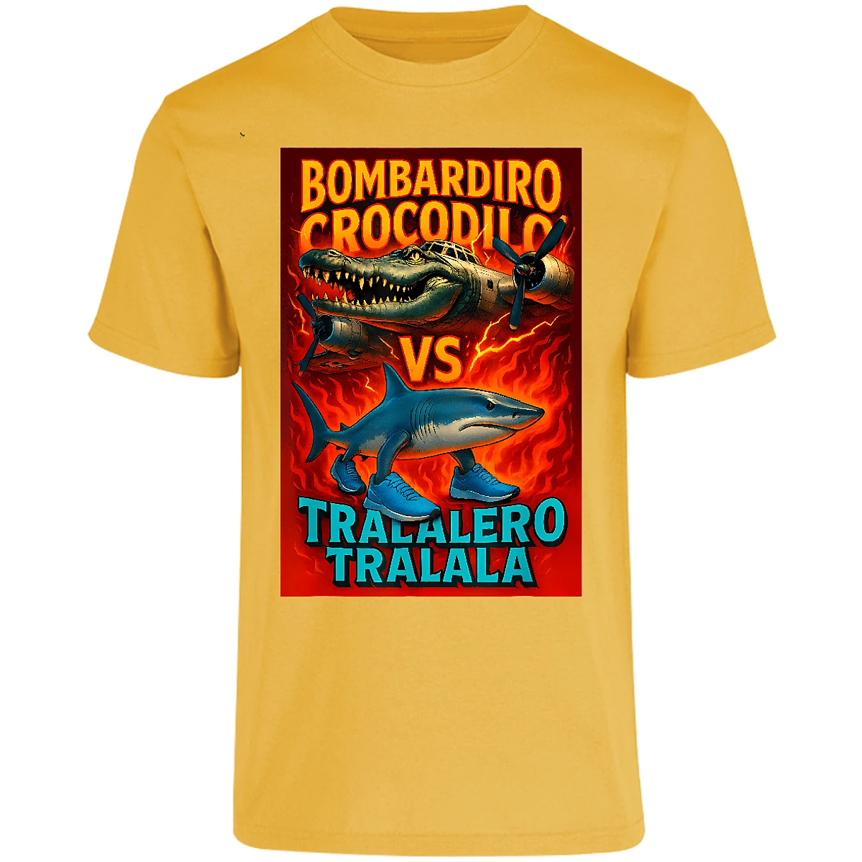 Playera Memes Bombardiro Crocodilo para Adulto 28