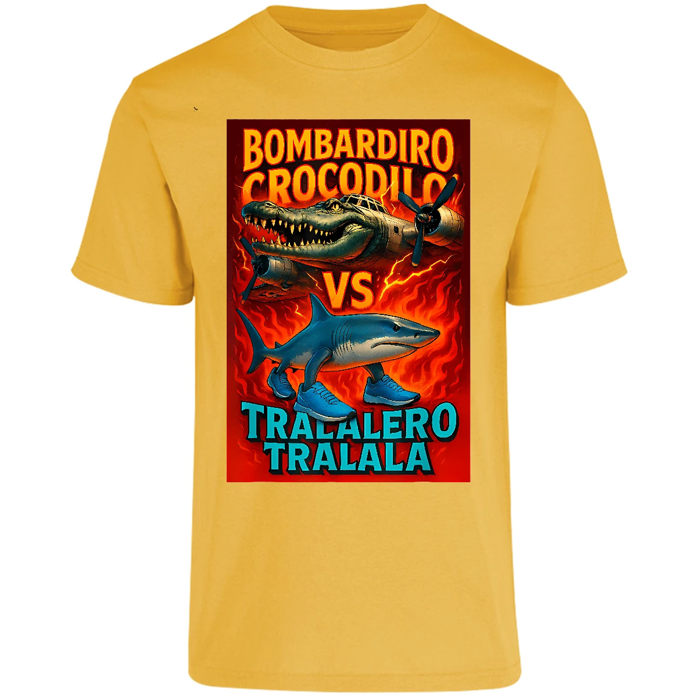 Playera Memes Bombardiro Crocodilo para Adulto 28