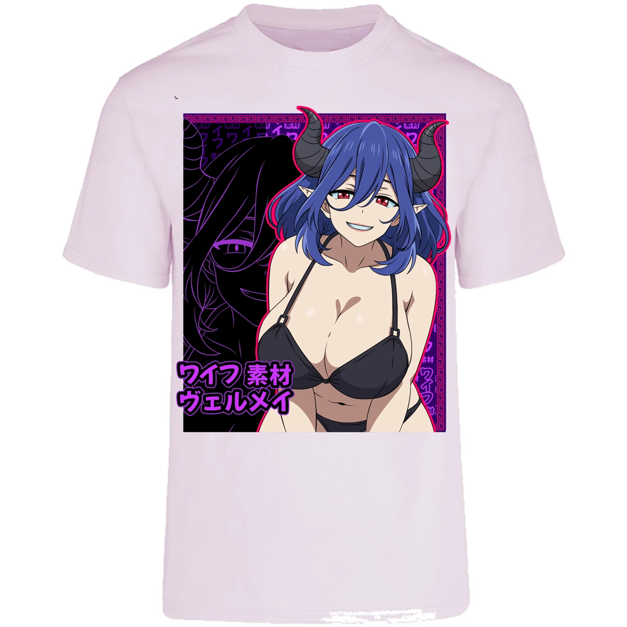 Playera Kinsou No Vermeil Vermeil Waifu para Adulto 21