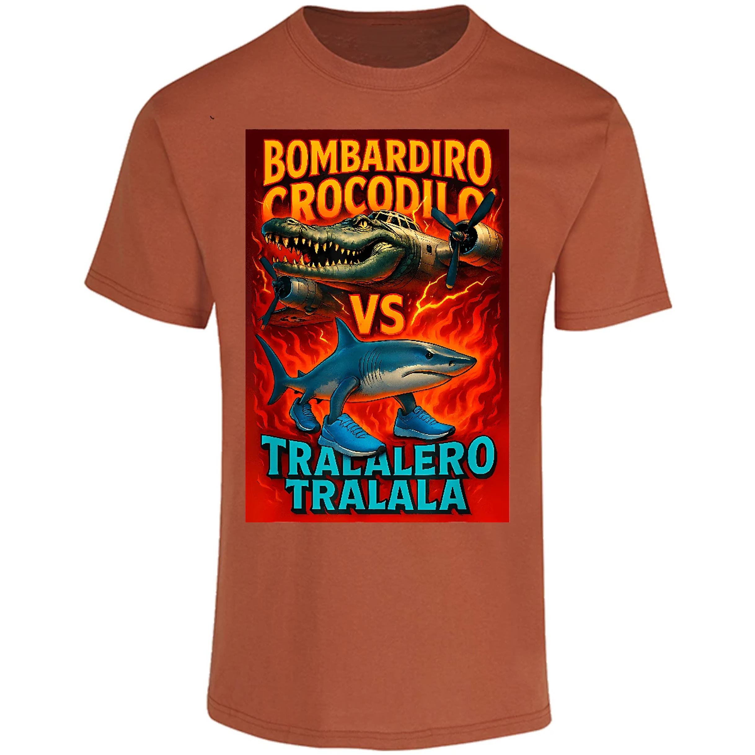 Playera Memes Bombardiro Crocodilo para Adulto 30