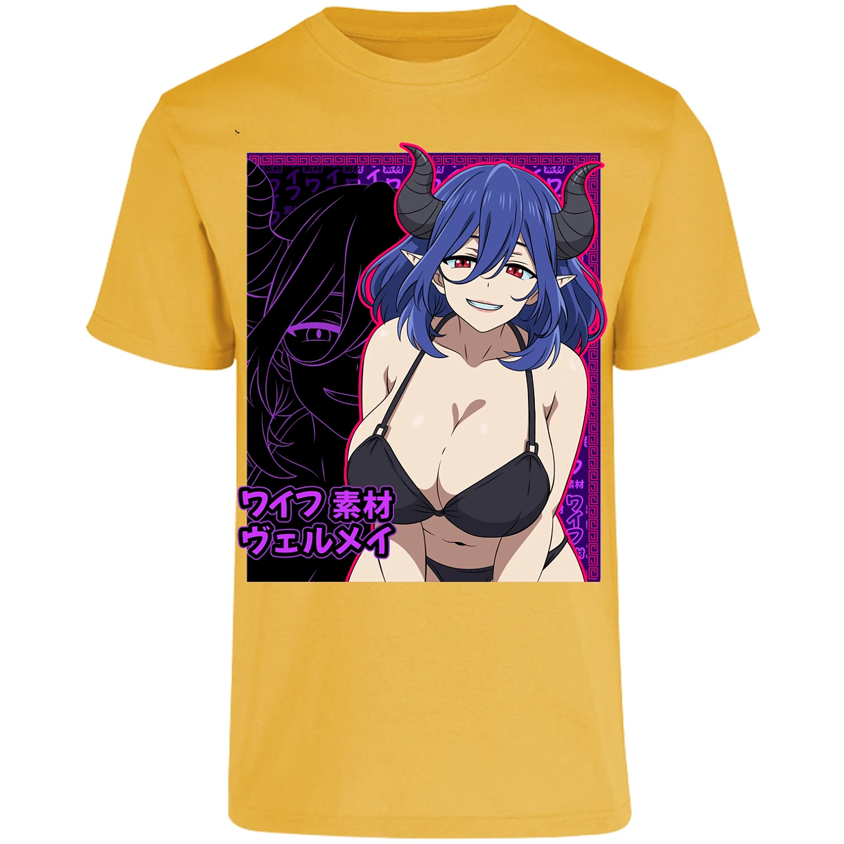 Playera Kinsou No Vermeil Vermeil Waifu para Adulto 22