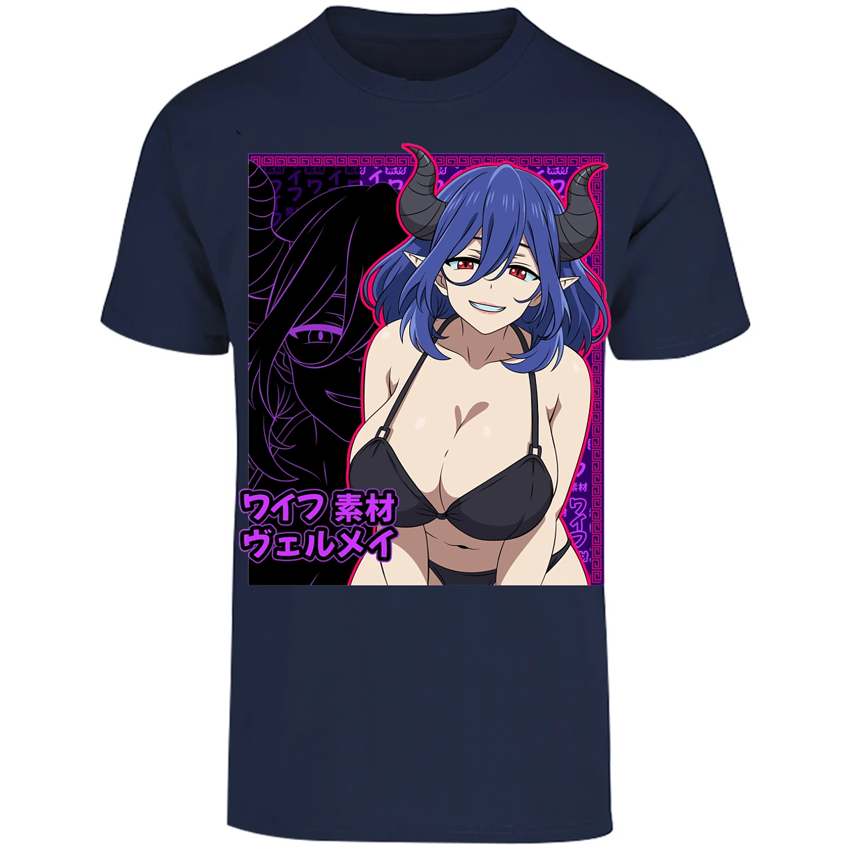 Playera Kinsou No Vermeil Vermeil Waifu para Adulto 26