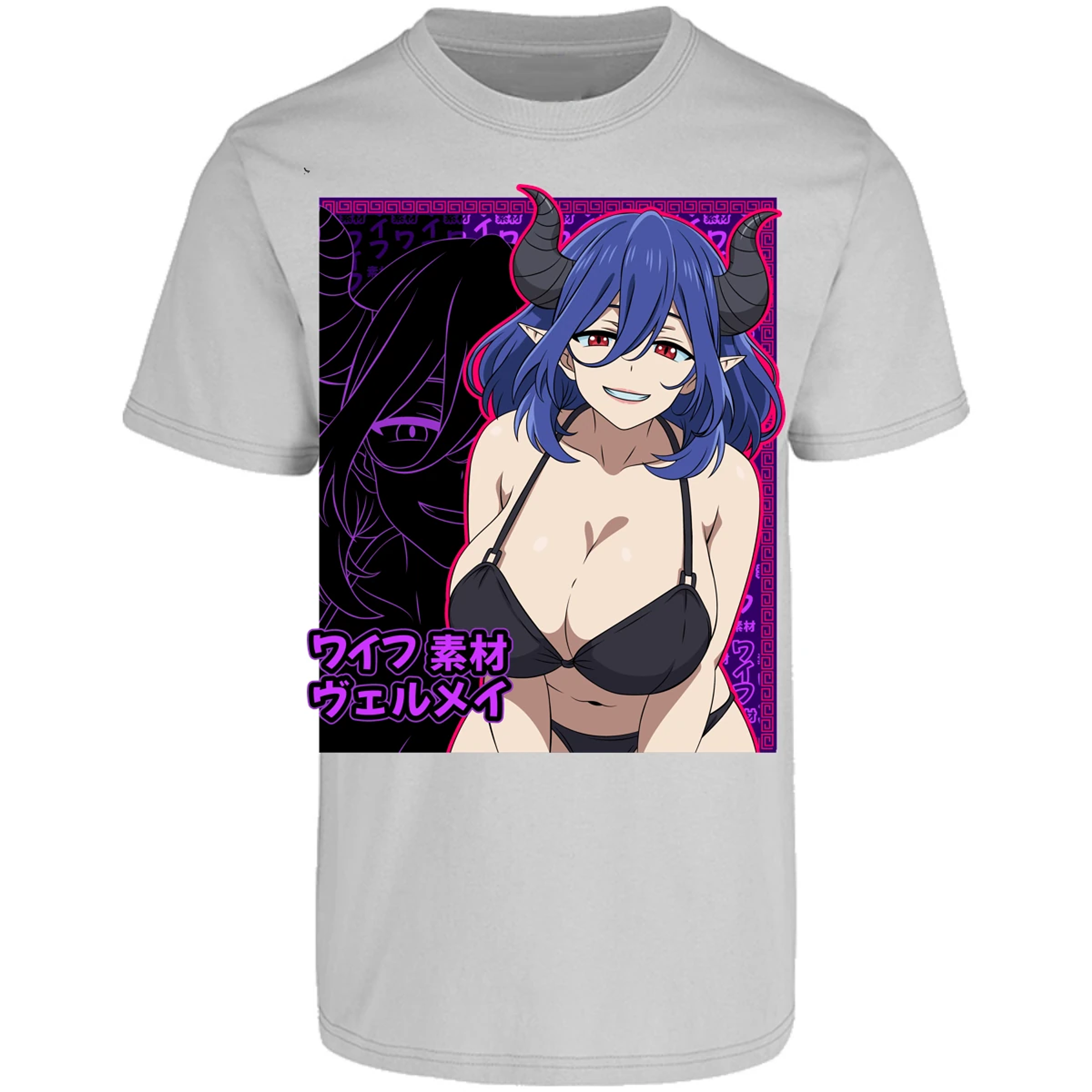 Playera Kinsou No Vermeil Vermeil Waifu para Adulto 27