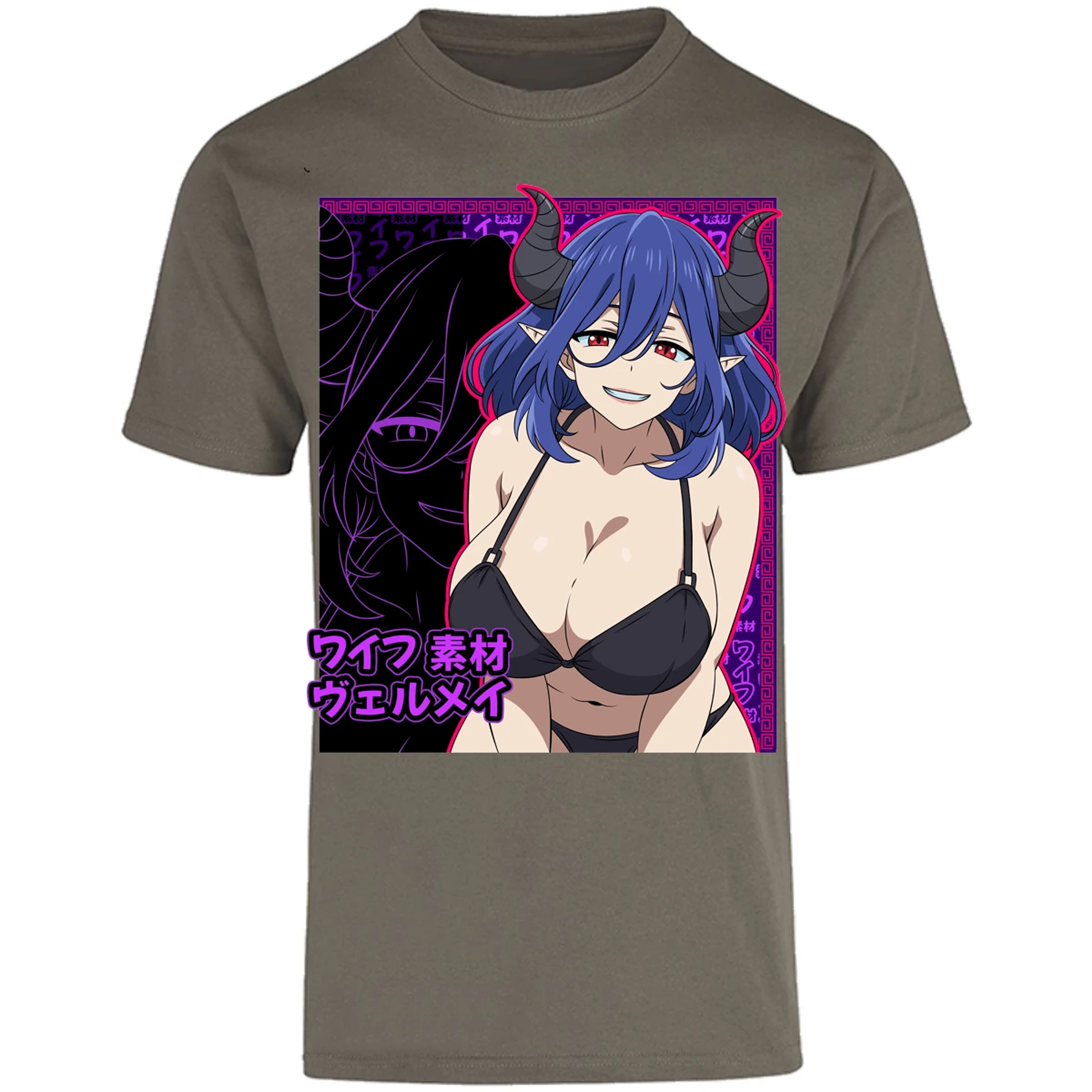Playera Kinsou No Vermeil Vermeil Waifu para Adulto 28