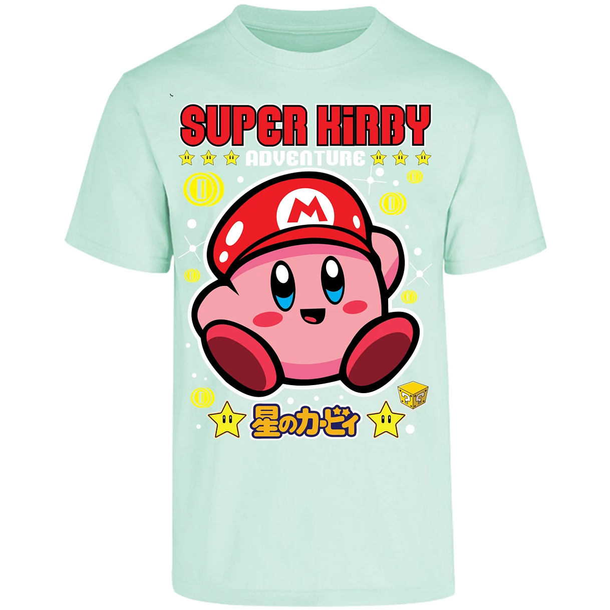 Playera Kirby Super Kirby para Adulto 9