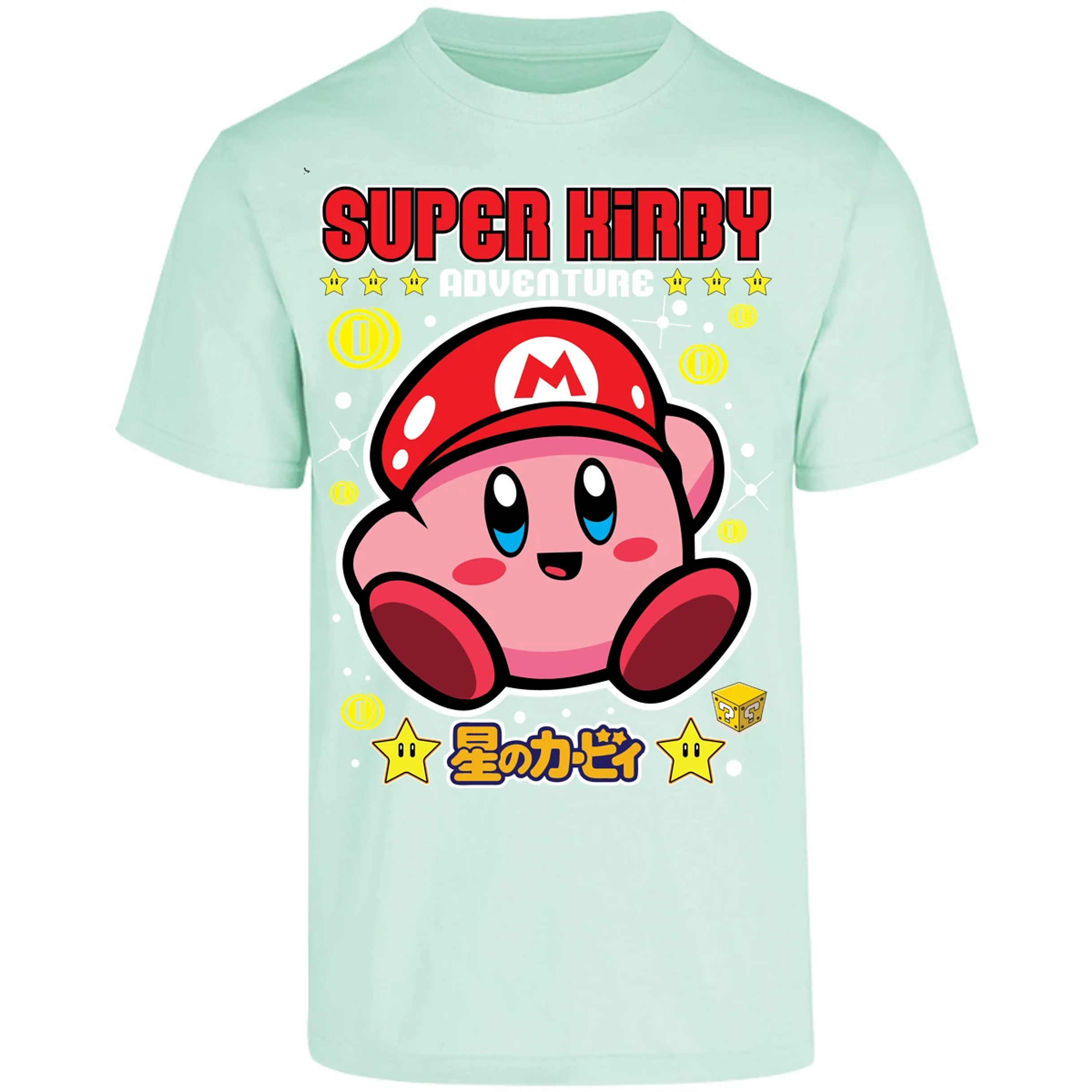 Playera Kirby Super Kirby para Adulto 9