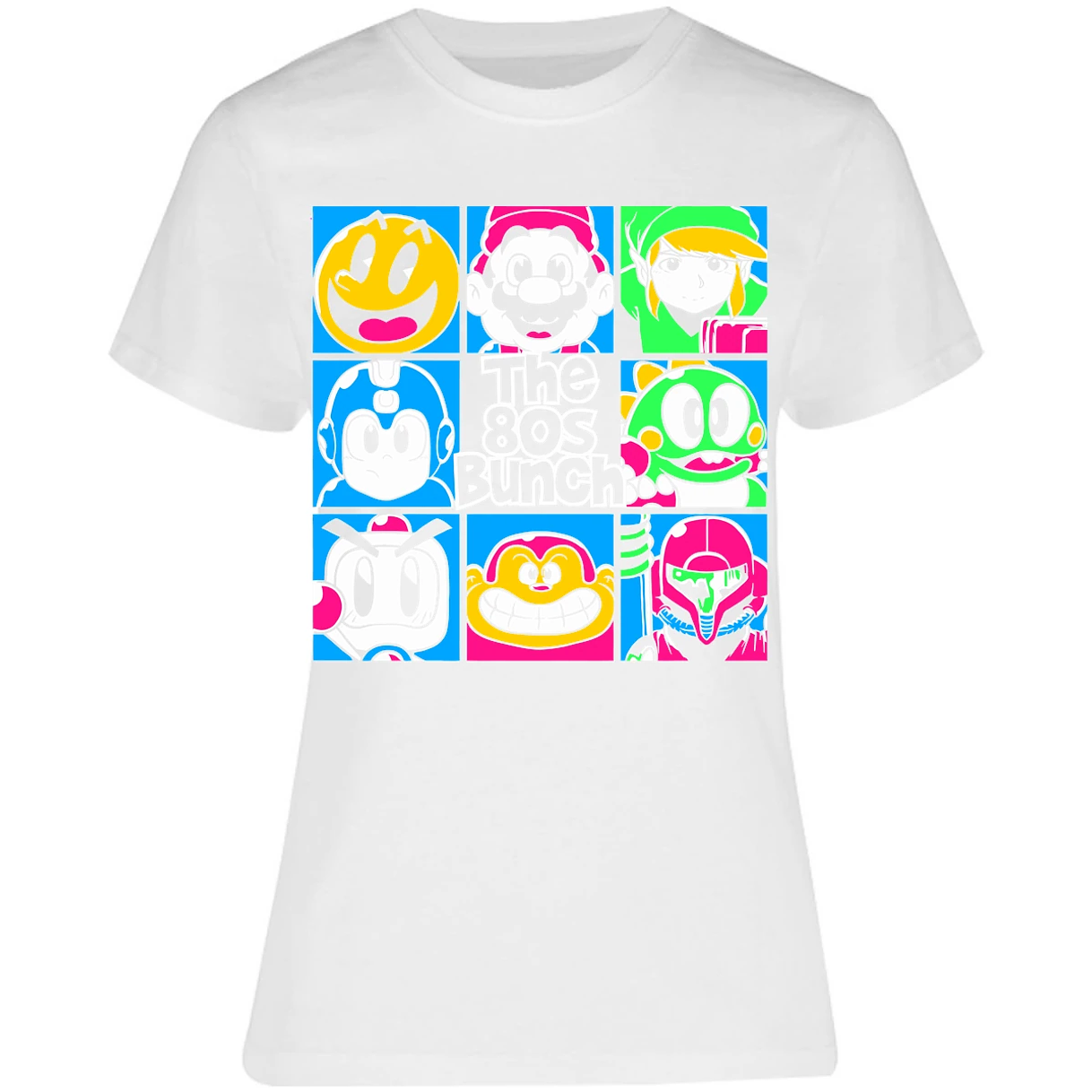 Blusa Mario Bros Personajes Gamer Retro Blusa para Mujer 6