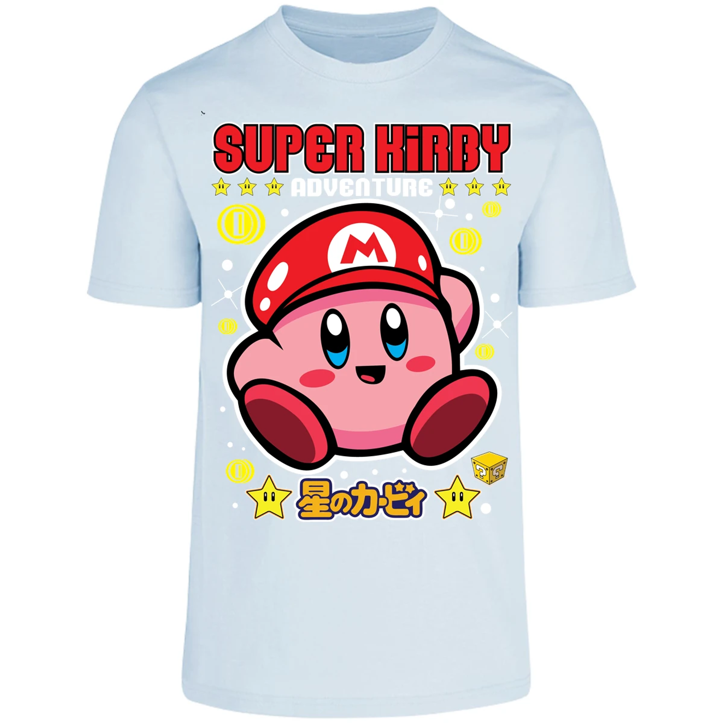 Playera Kirby Super Kirby para Adulto 14