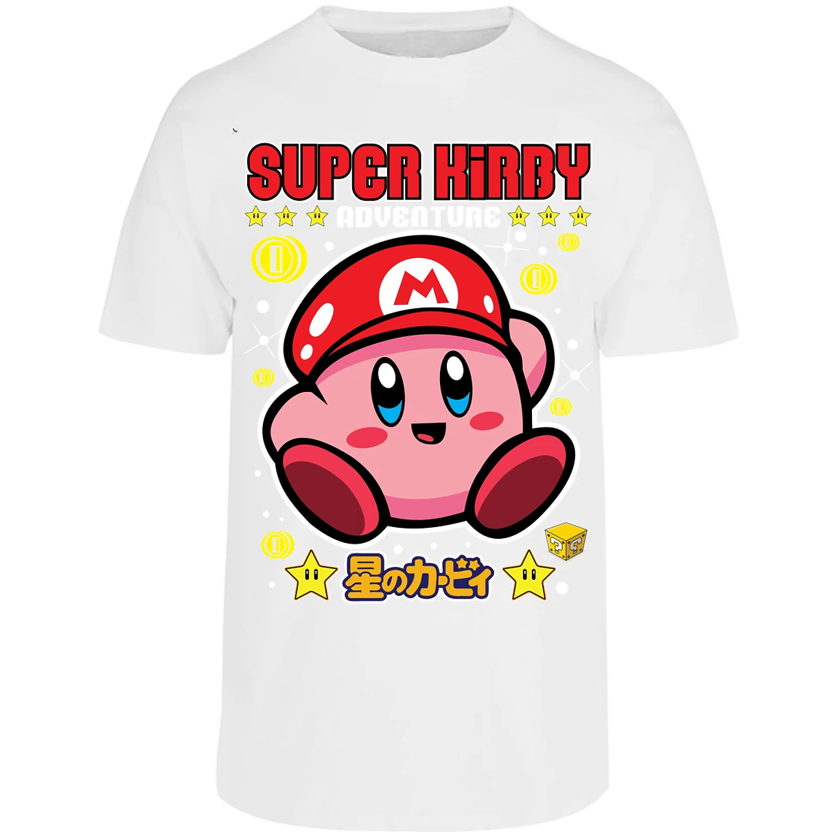 Playera Kirby Super Kirby para Adulto 8