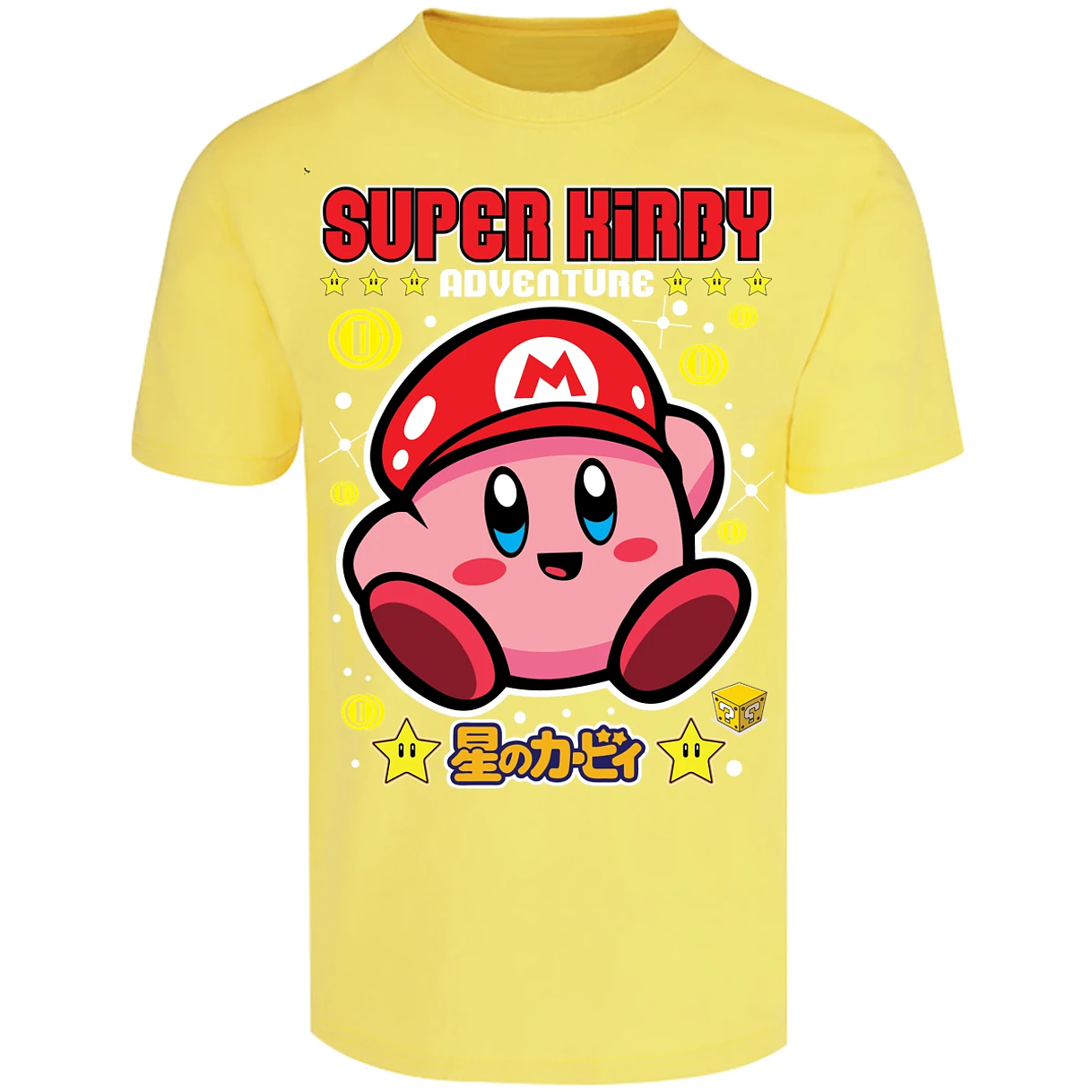 Playera Kirby Super Kirby para Adulto 29
