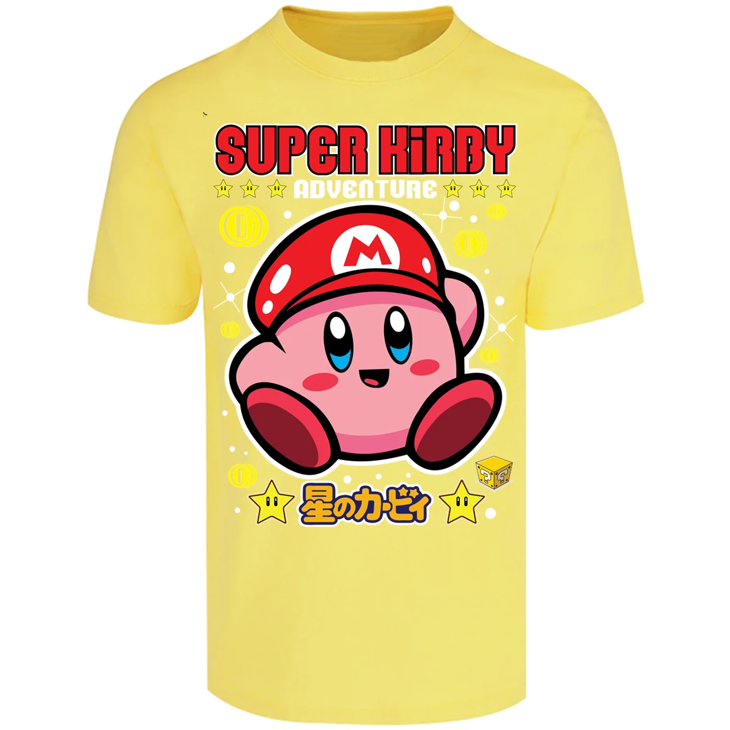 Playera Kirby Super Kirby para Adulto 29