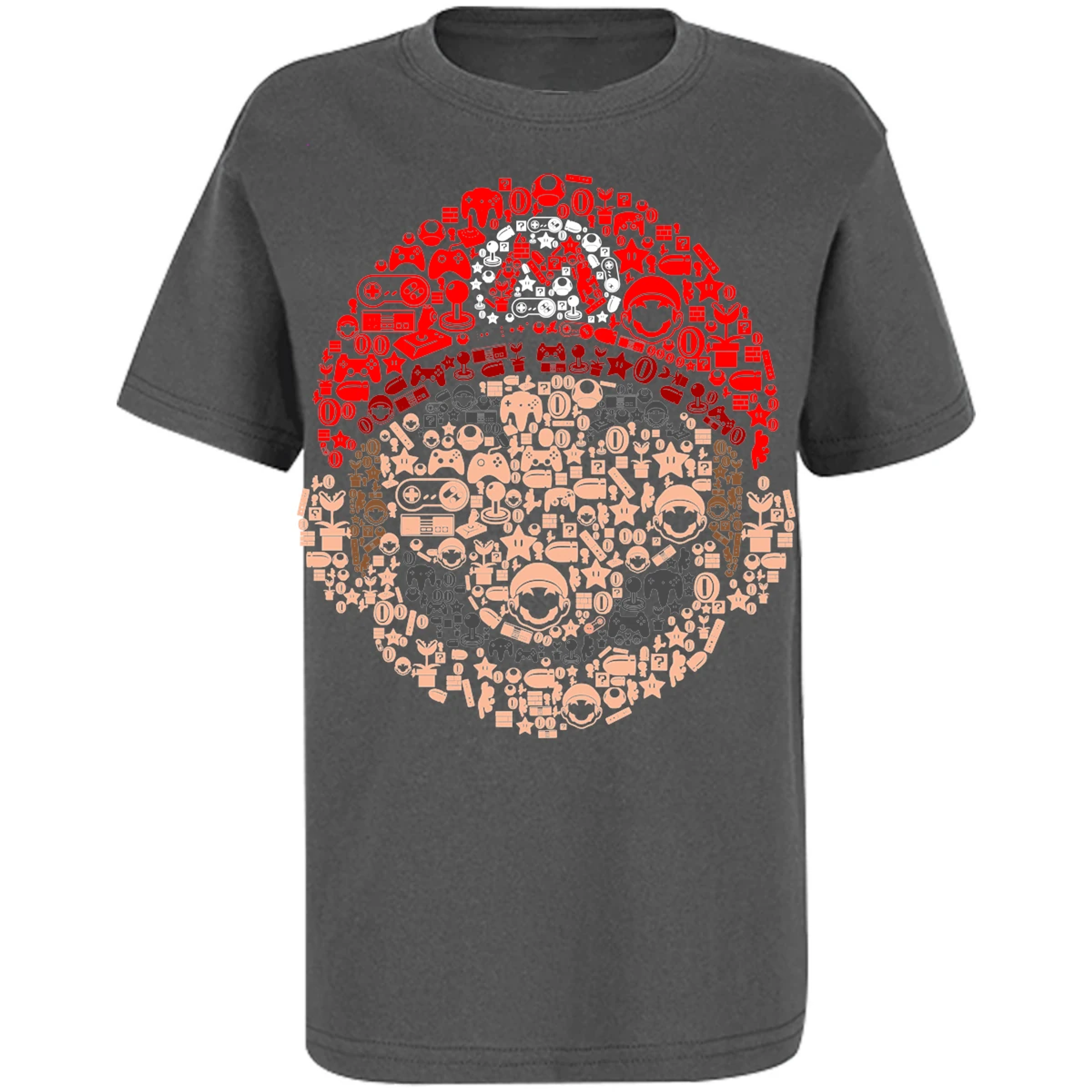 Playera Mario Bros Mario Bros Iconos para Niño 8