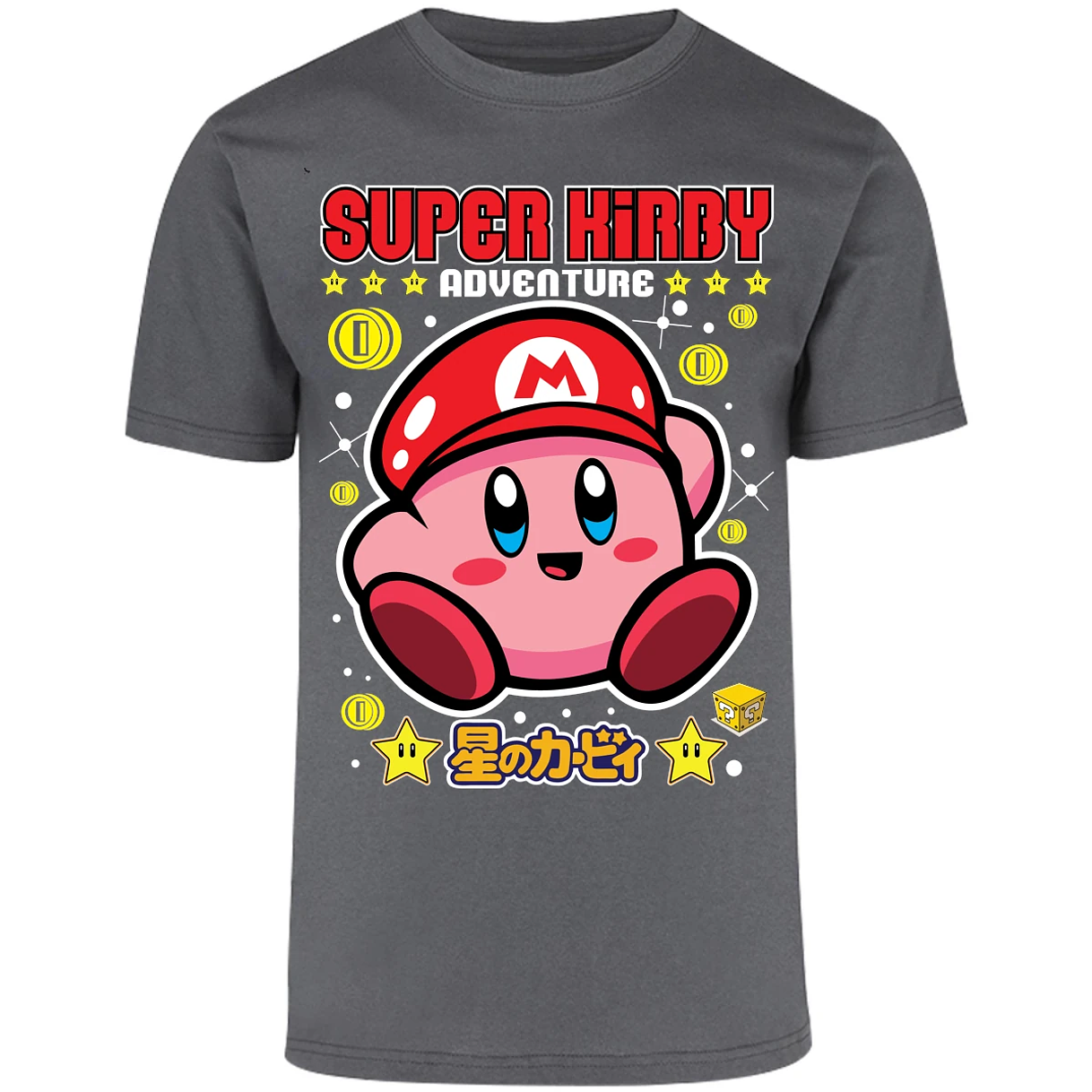Playera Kirby Super Kirby para Adulto 19