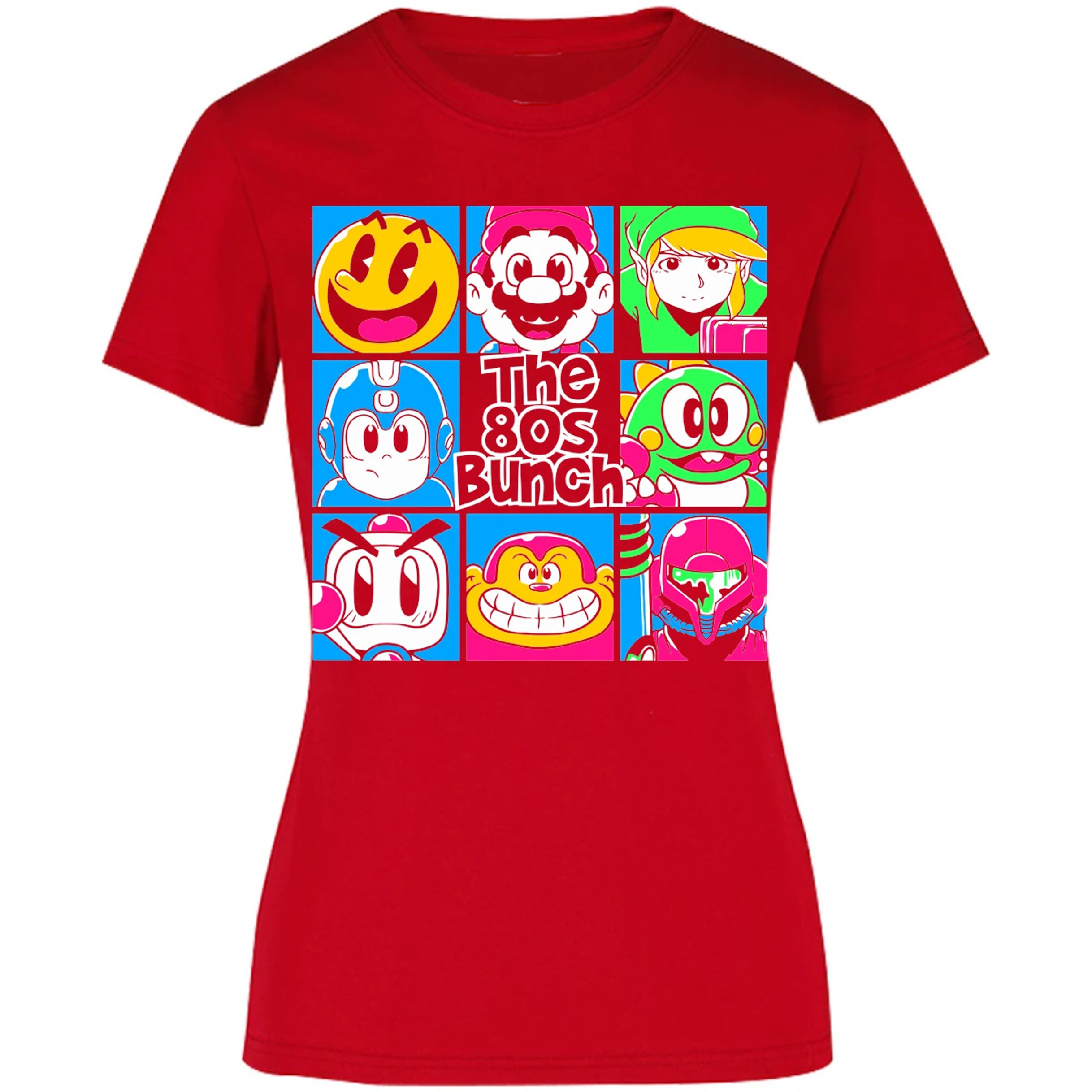 Blusa Mario Bros Personajes Gamer Retro Blusa para Mujer 1