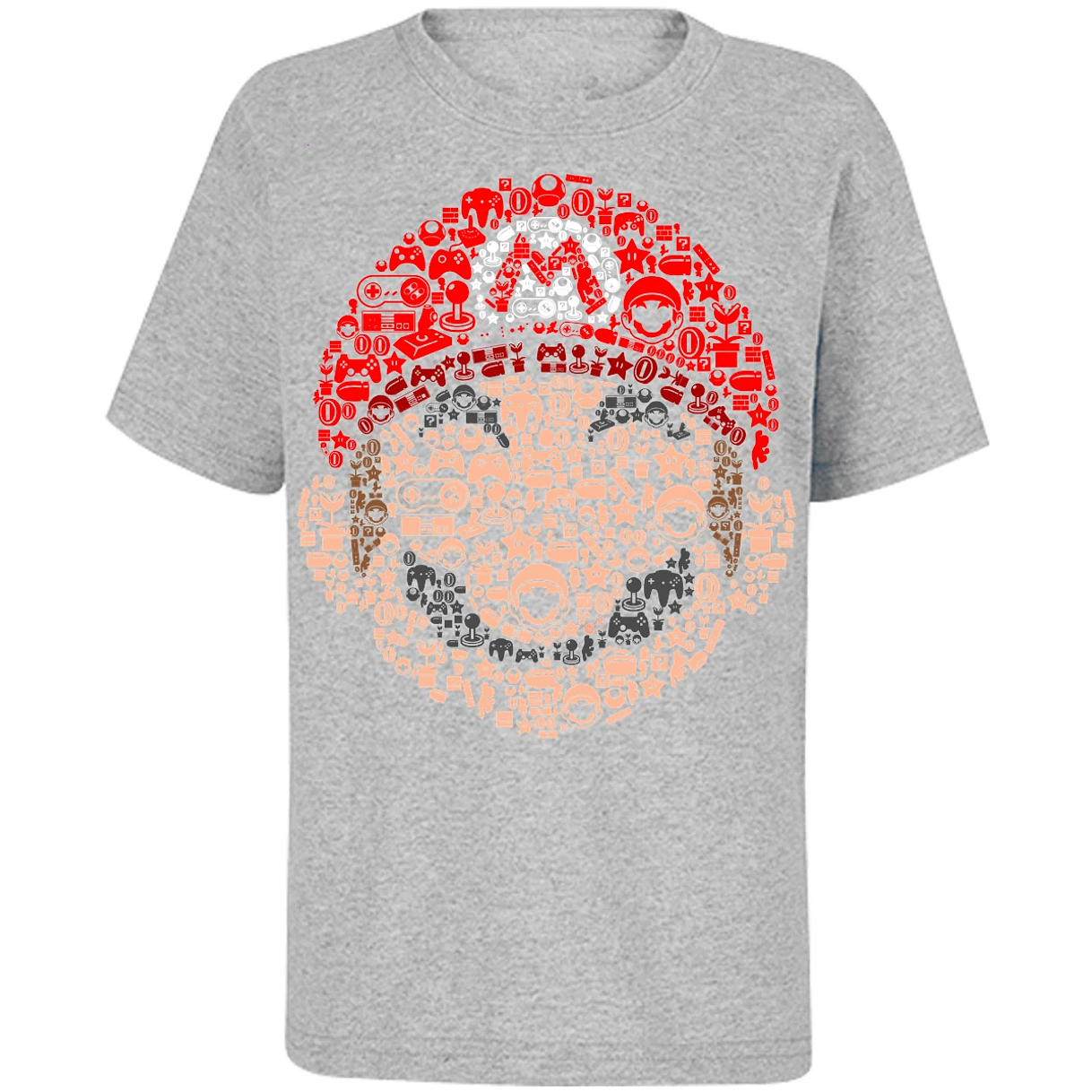 Playera Mario Bros Mario Bros Iconos para Niño 2