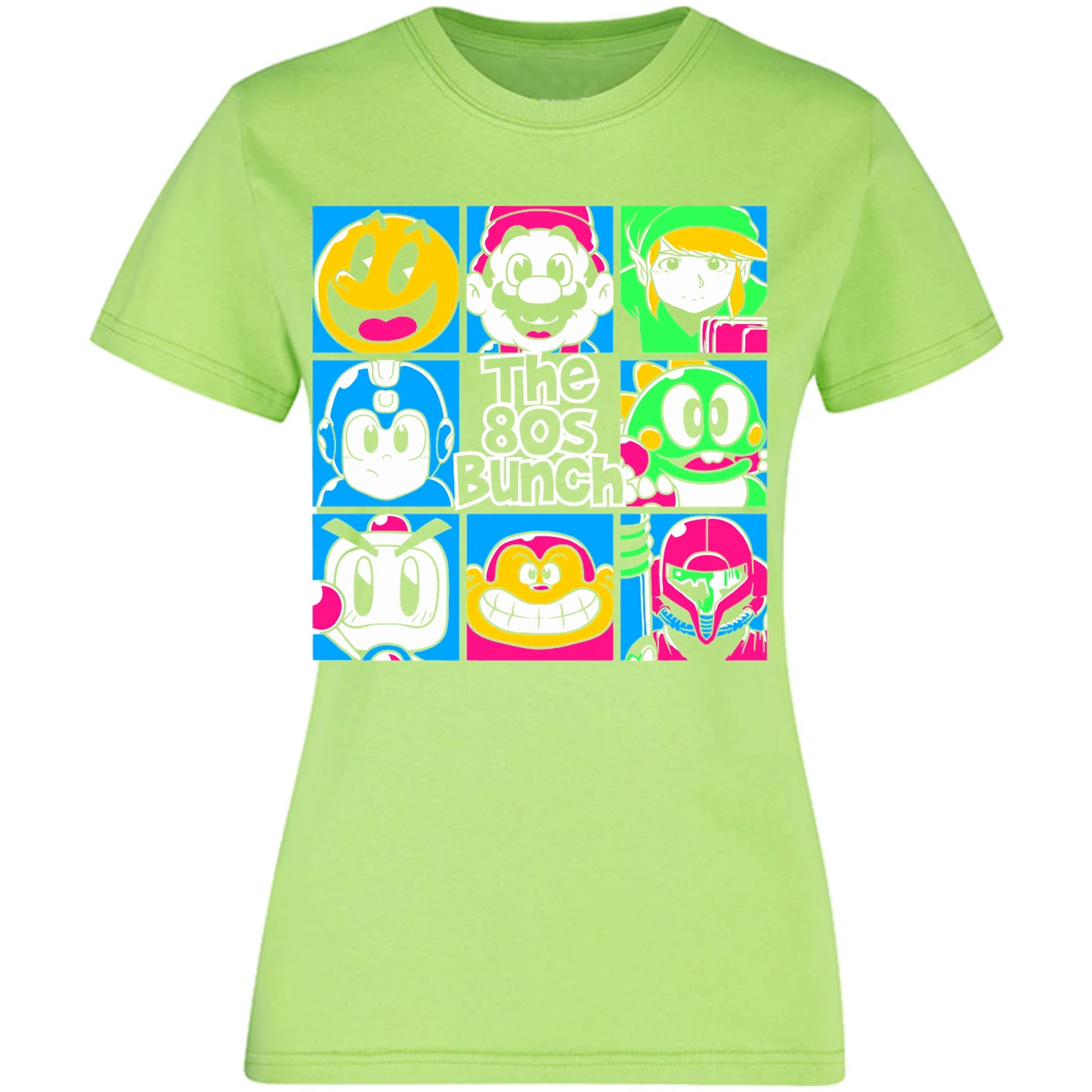 Blusa Mario Bros Personajes Gamer Retro Blusa para Mujer 2