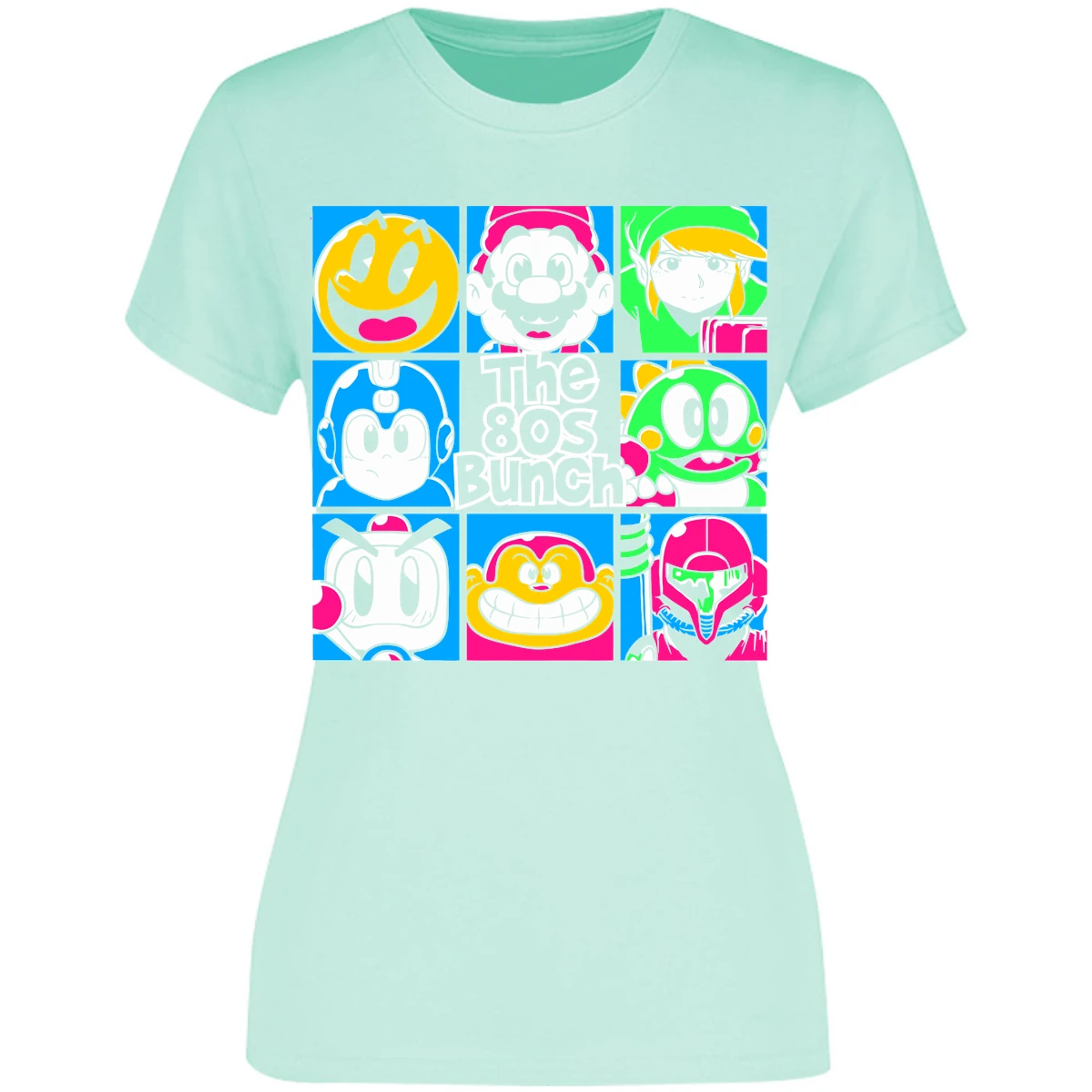 Blusa Mario Bros Personajes Gamer Retro Blusa para Mujer 3