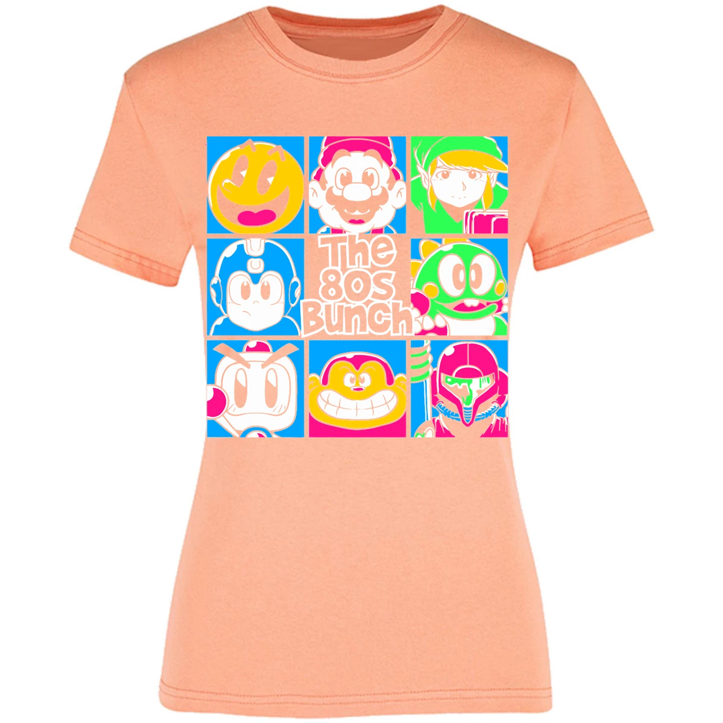 Blusa Mario Bros Personajes Gamer Retro Blusa para Mujer 4